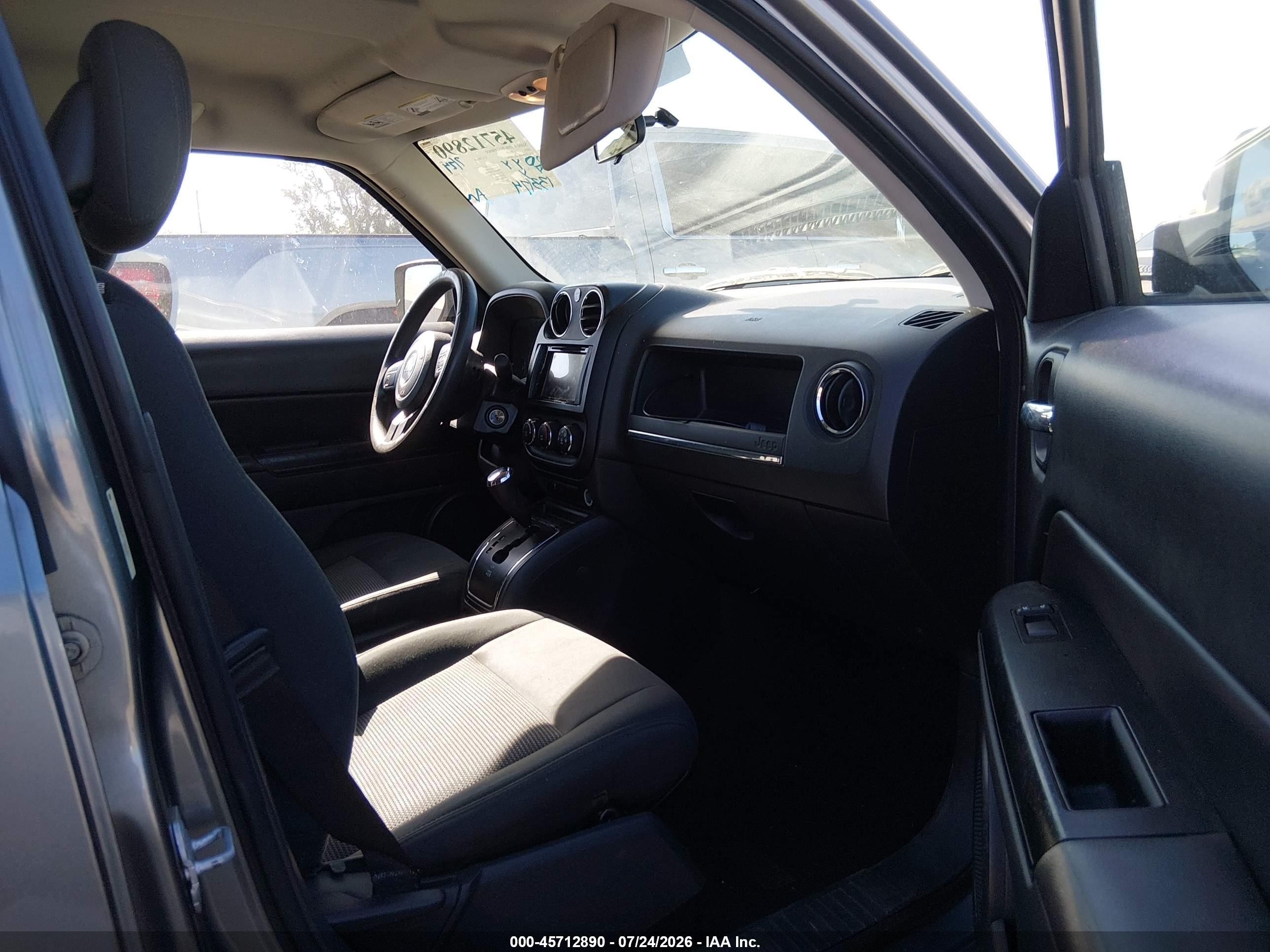 2014 Jeep Patriot Sport Gray vin: 1C4NJPBA4ED596361