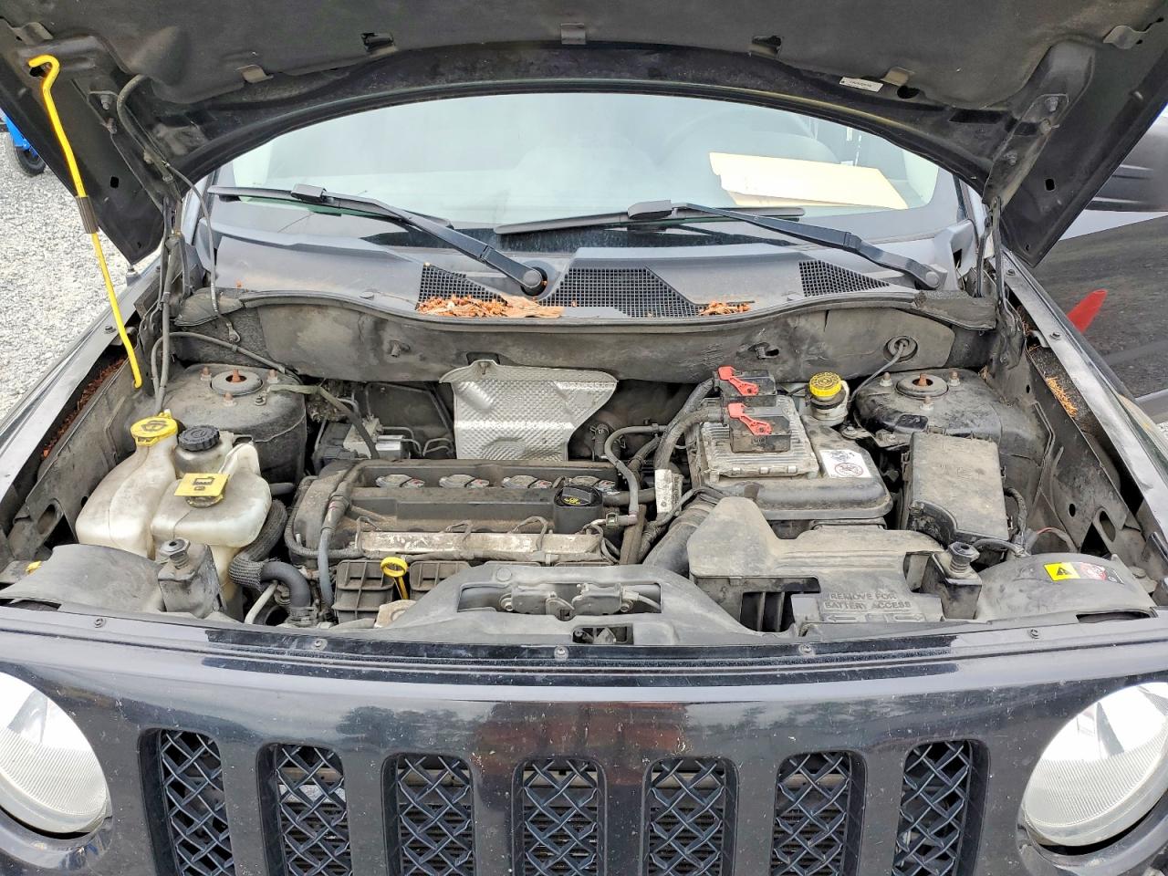 2014 Jeep Patriot Sport Черный vin: 1C4NJPBA4ED692538