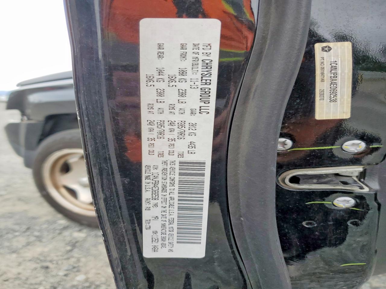 2014 Jeep Patriot Sport Черный vin: 1C4NJPBA4ED692538