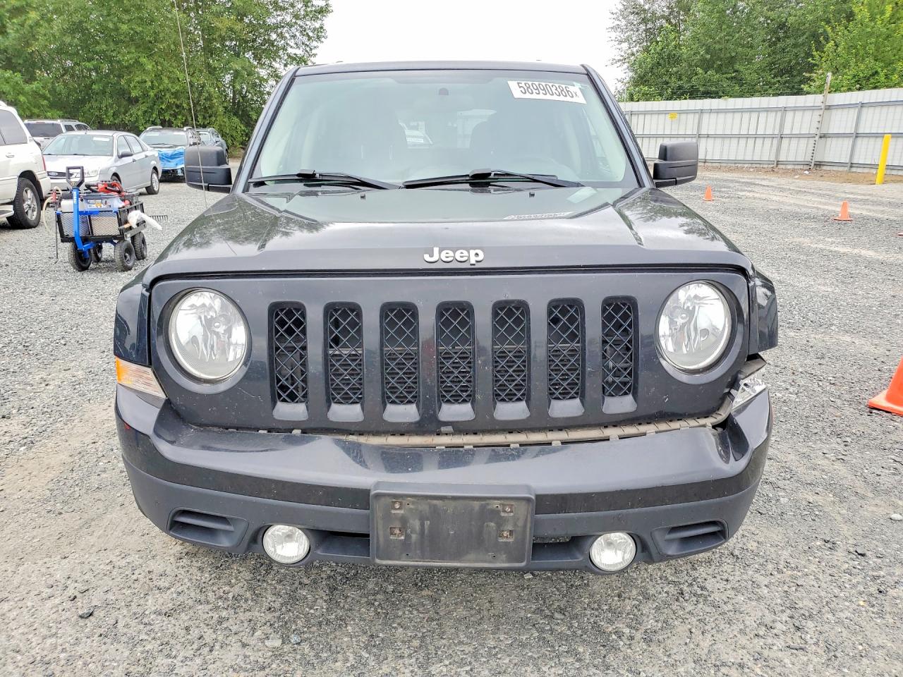2014 Jeep Patriot Sport Черный vin: 1C4NJPBA4ED692538