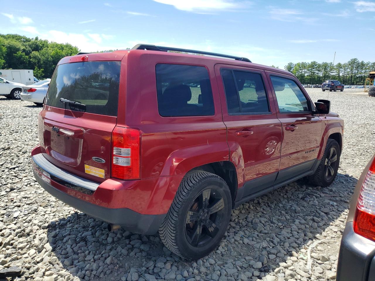 2015 Jeep Patriot Sport Red vin: 1C4NJPBA4FD156674