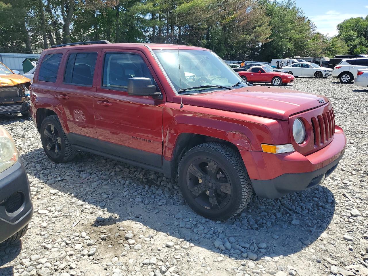 2015 Jeep Patriot Sport Red vin: 1C4NJPBA4FD156674