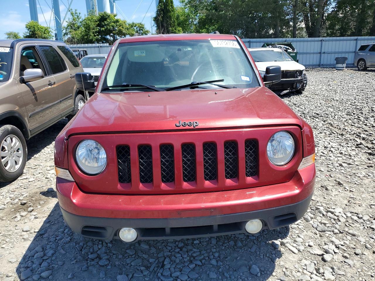 2015 Jeep Patriot Sport Red vin: 1C4NJPBA4FD156674