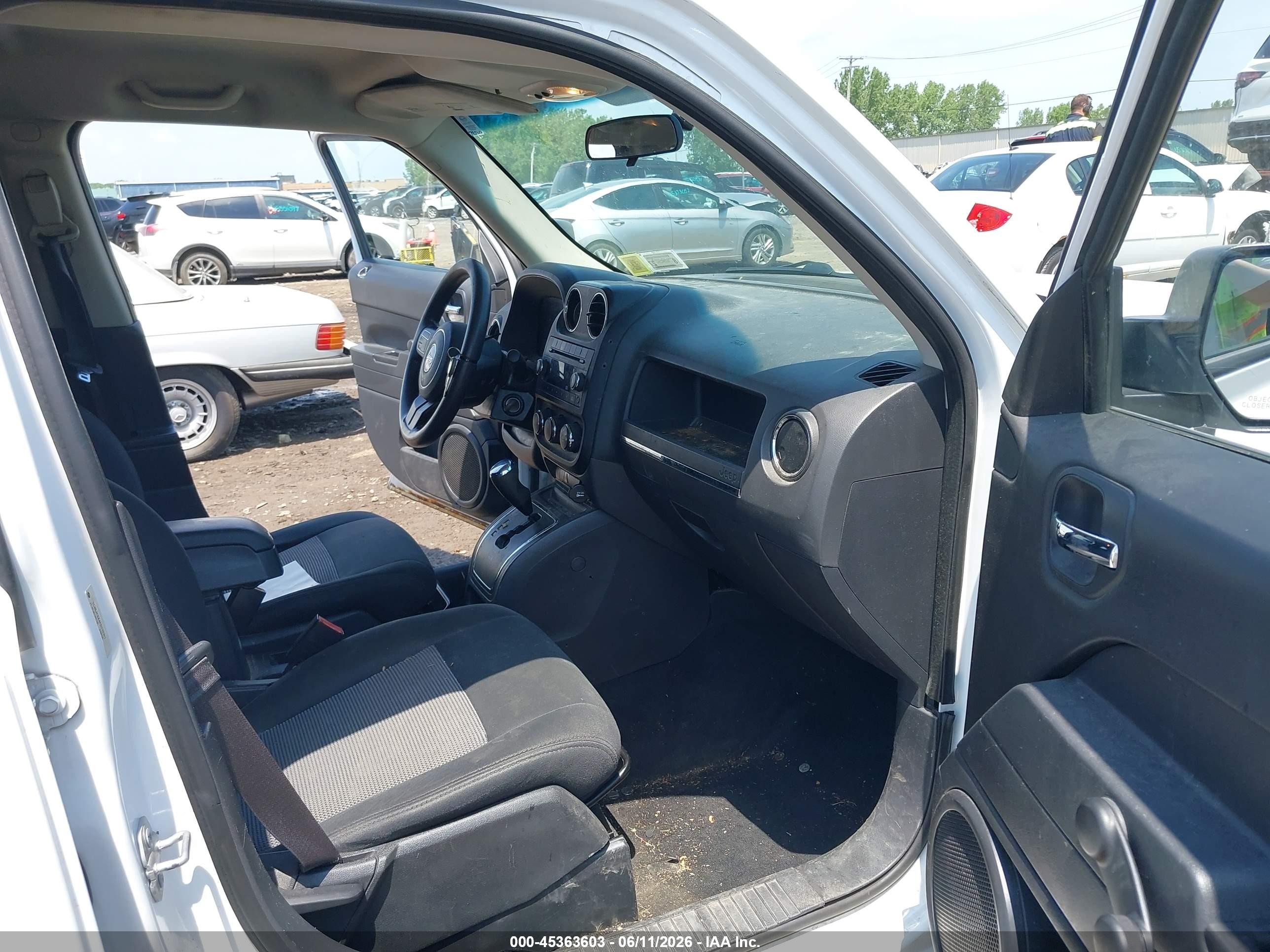 2015 Jeep Patriot Sport Белый vin: 1C4NJPBA4FD219367