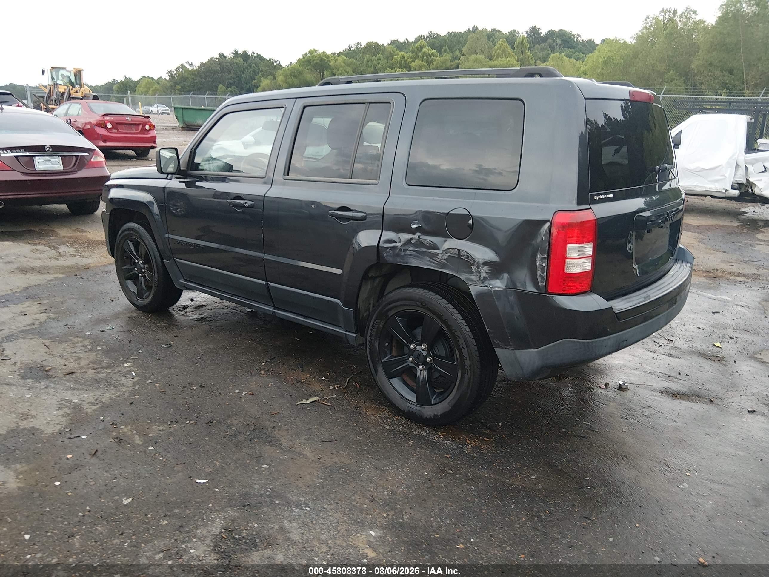 2015 Jeep Patriot Altitude Edition Black vin: 1C4NJPBA4FD219935