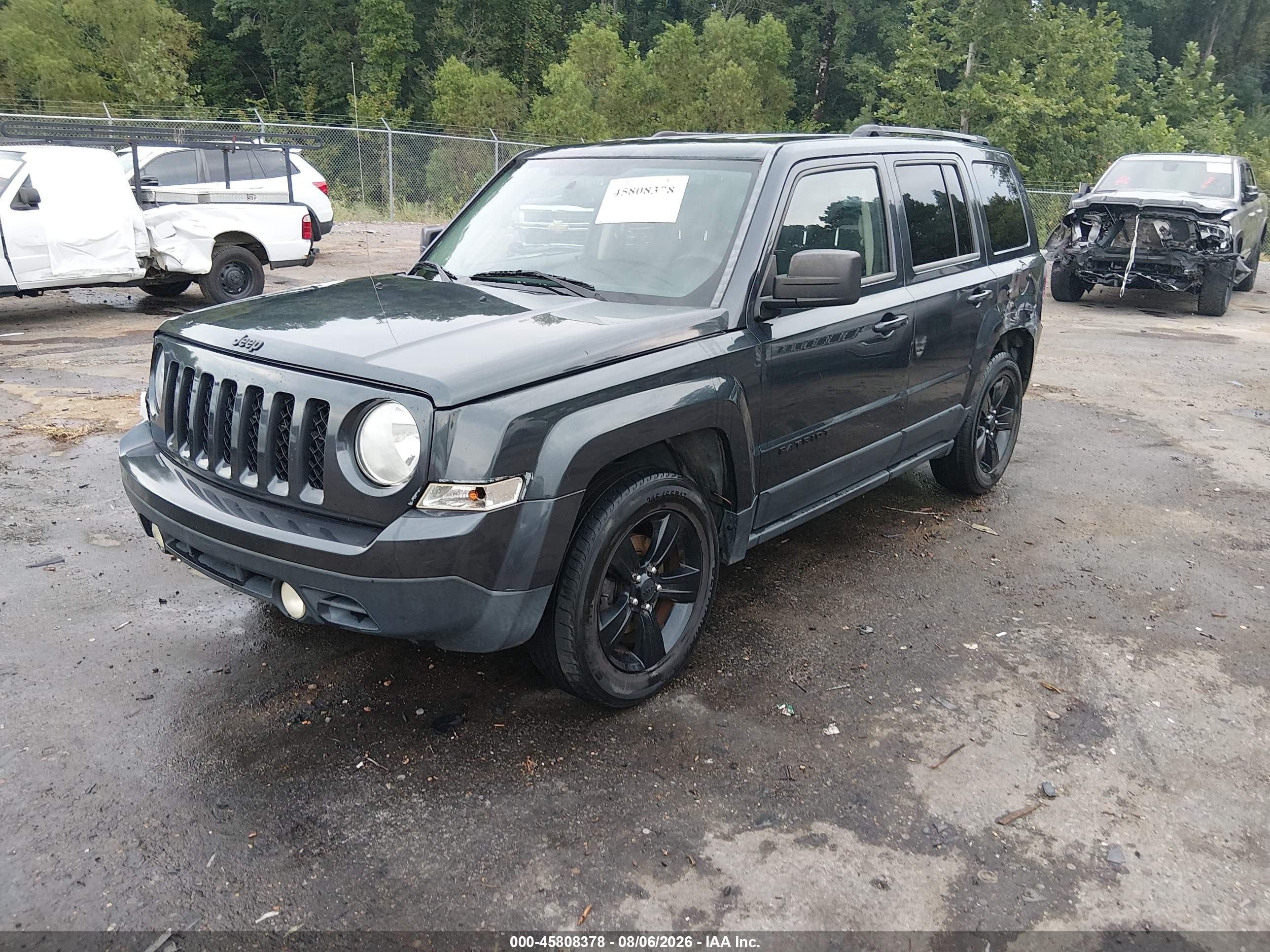 2015 Jeep Patriot Altitude Edition Black vin: 1C4NJPBA4FD219935