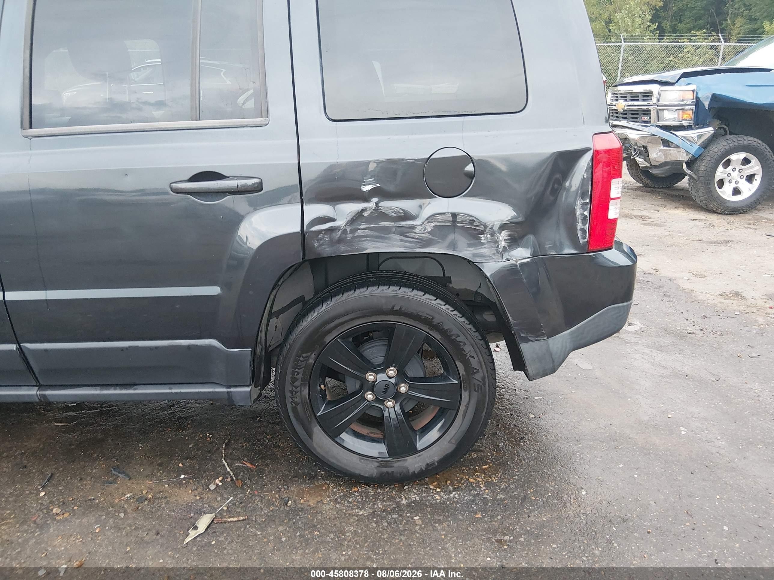 2015 Jeep Patriot Altitude Edition Black vin: 1C4NJPBA4FD219935