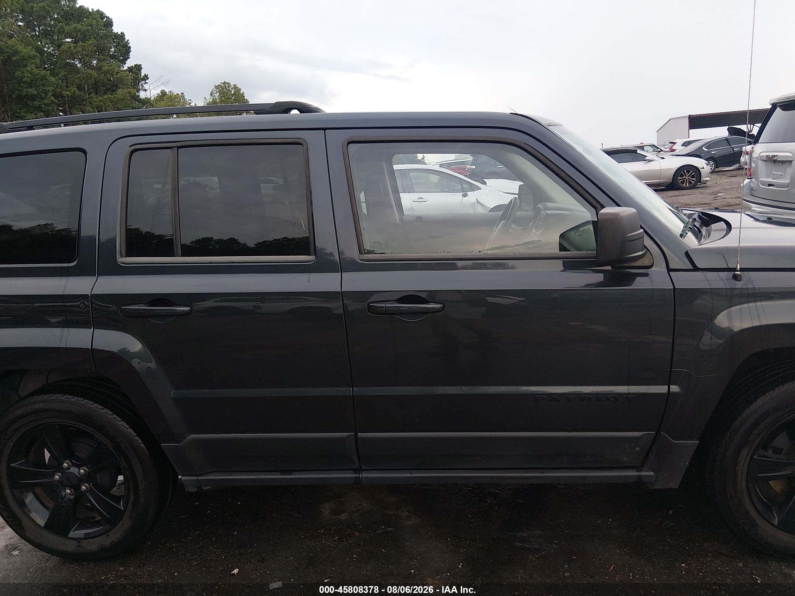 2015 Jeep Patriot Altitude Edition Black vin: 1C4NJPBA4FD219935