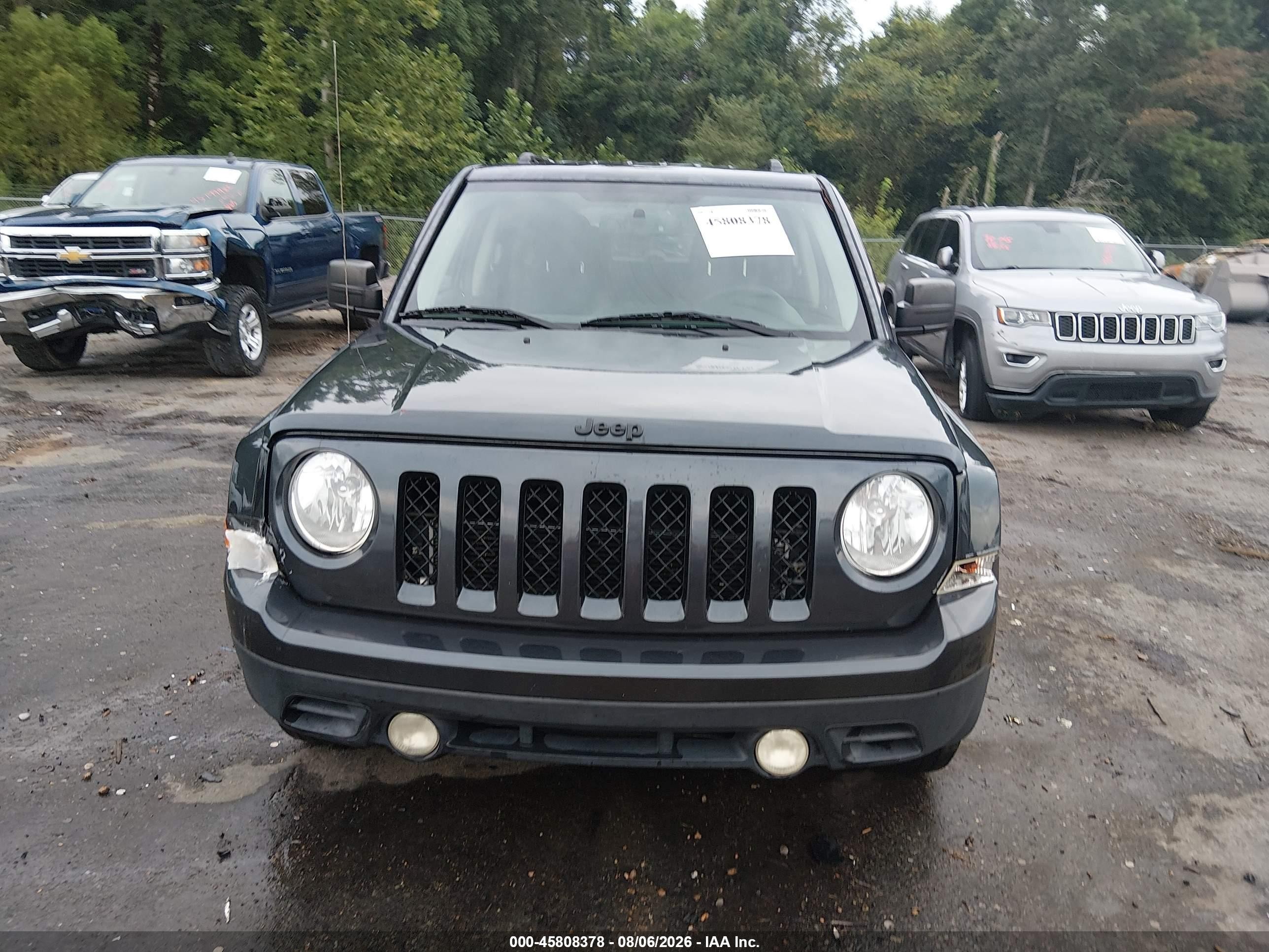 2015 Jeep Patriot Altitude Edition Black vin: 1C4NJPBA4FD219935