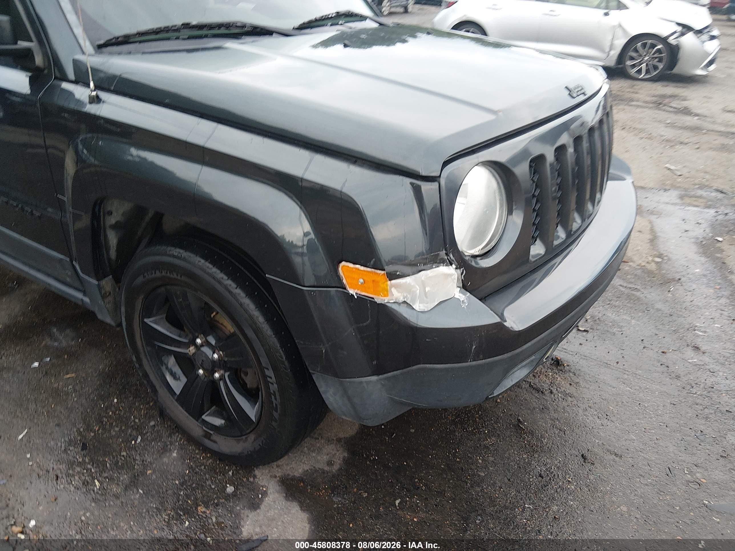 2015 Jeep Patriot Altitude Edition Black vin: 1C4NJPBA4FD219935