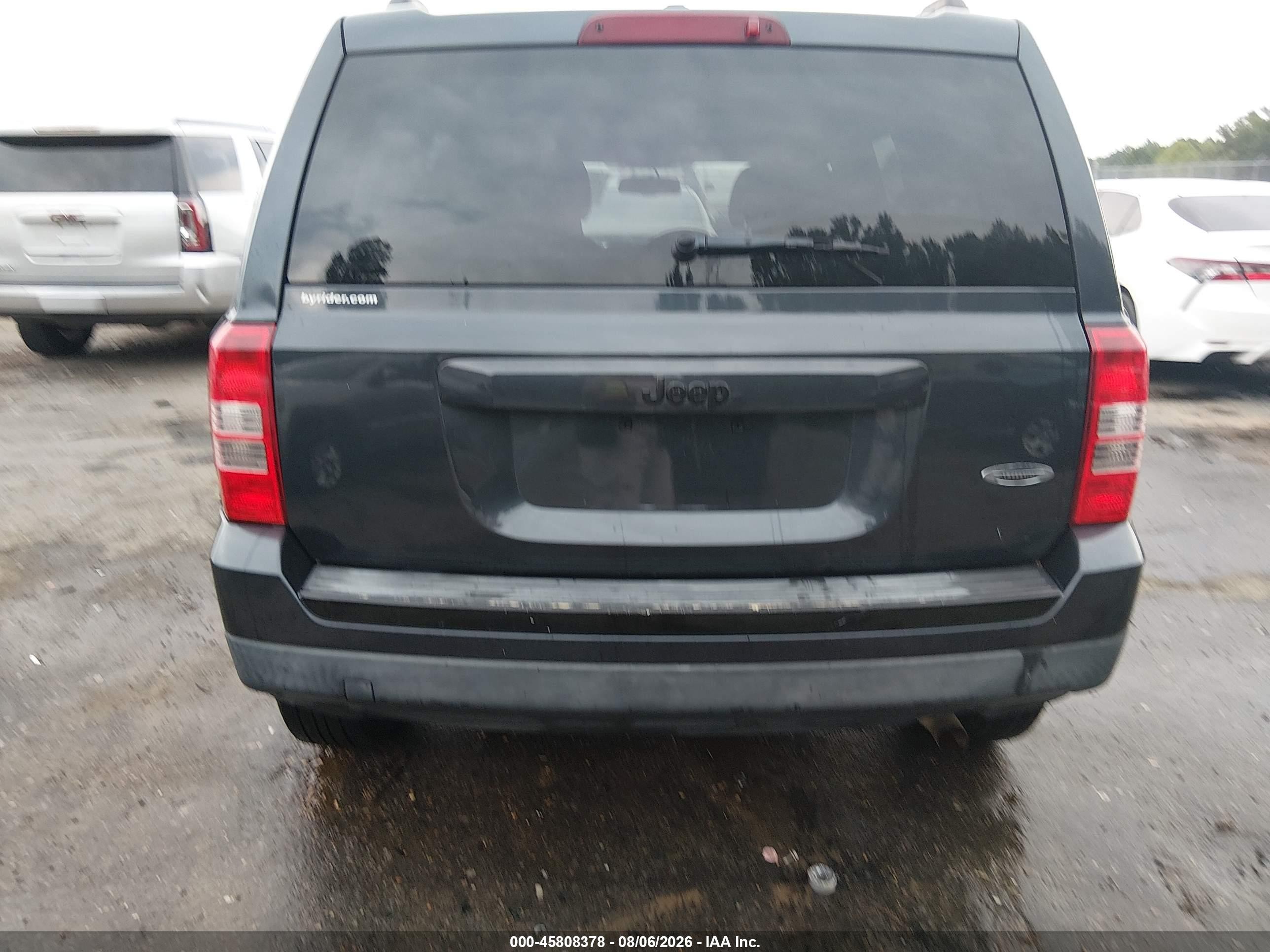 2015 Jeep Patriot Altitude Edition Black vin: 1C4NJPBA4FD219935