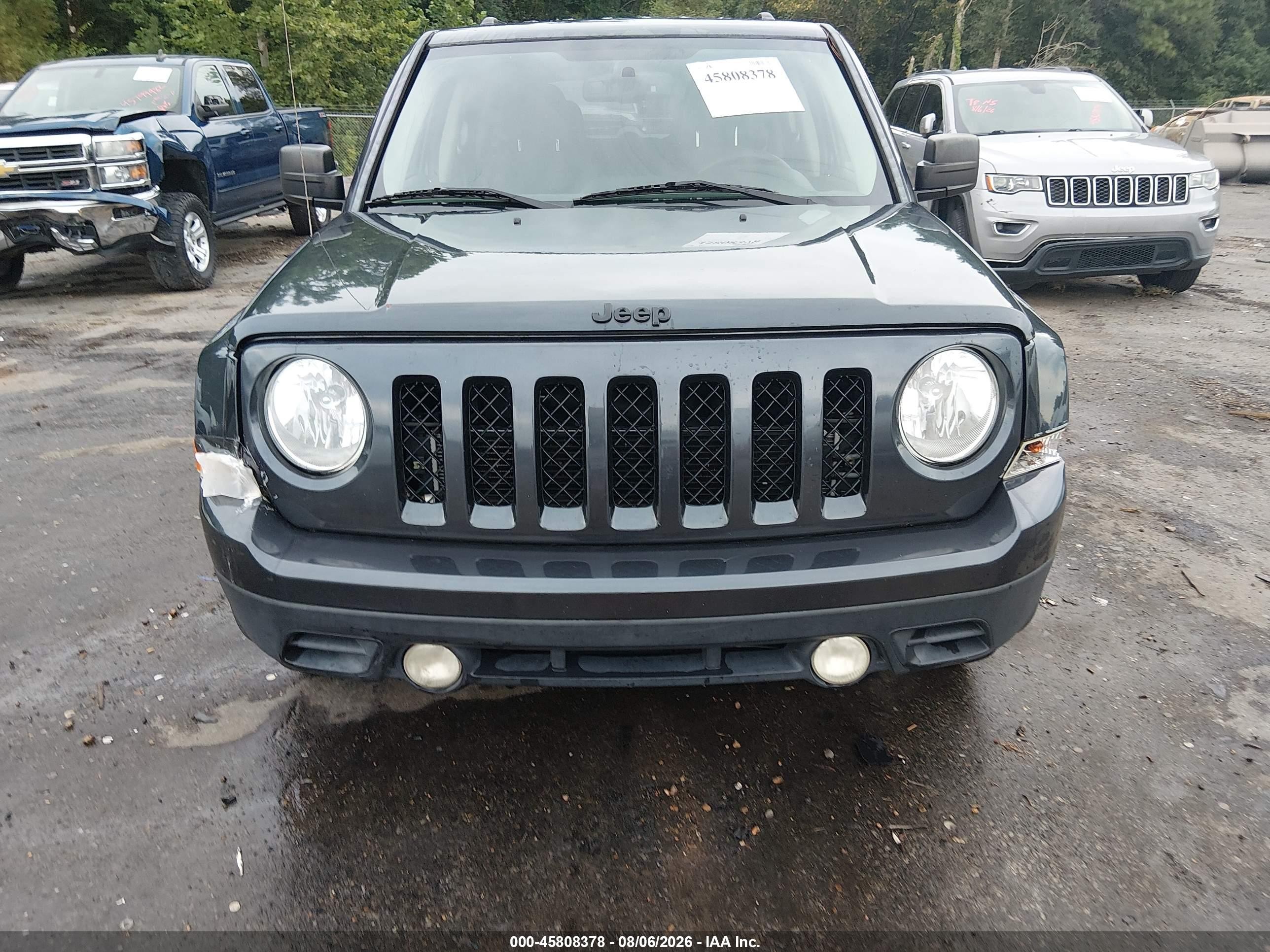 2015 Jeep Patriot Altitude Edition Black vin: 1C4NJPBA4FD219935