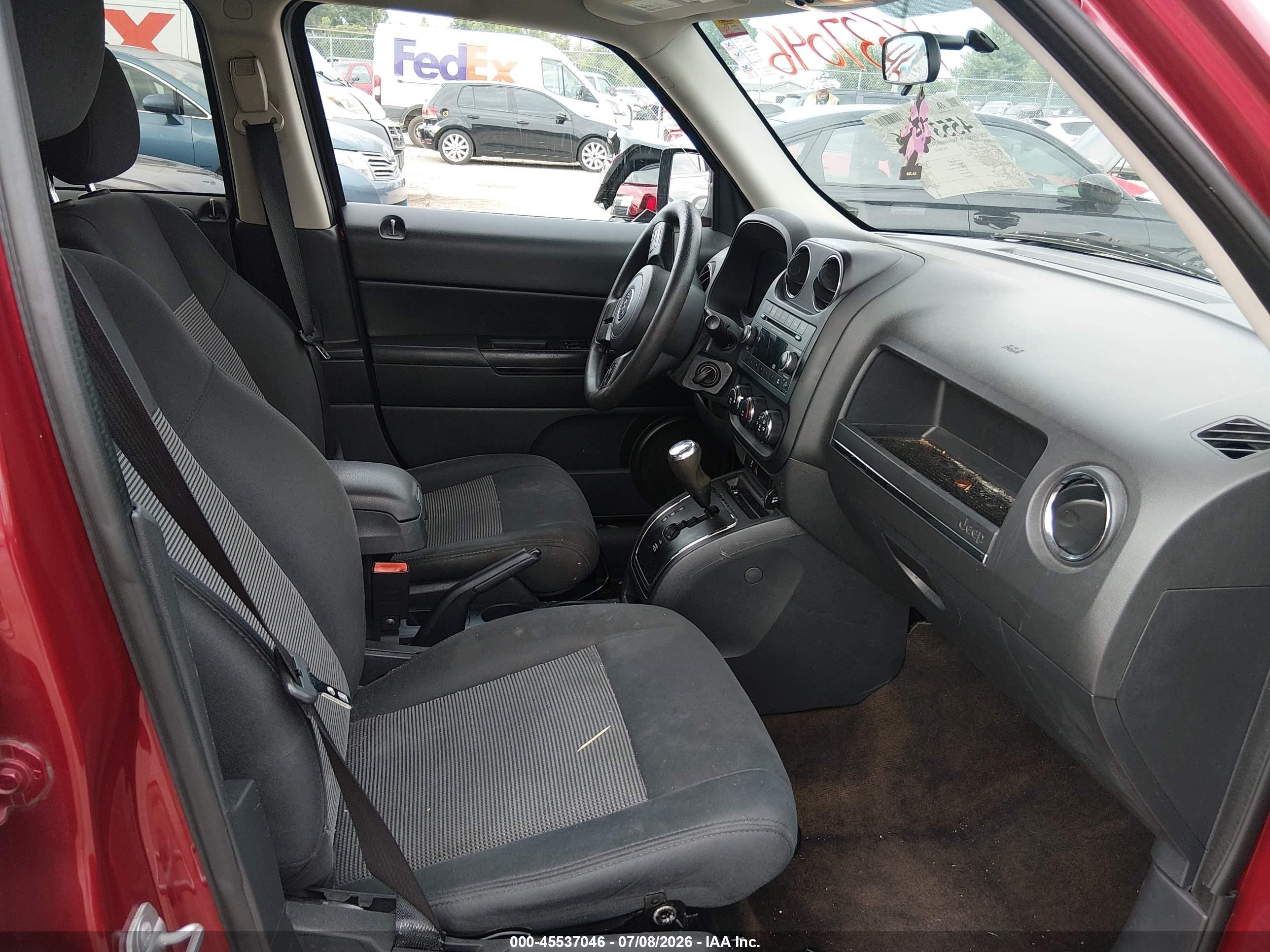 2015 Jeep Patriot Sport Красный vin: 1C4NJPBA4FD280735