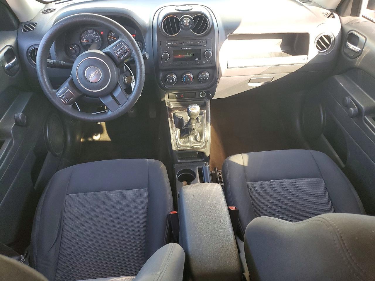 2015 Jeep Patriot Sport White vin: 1C4NJPBA4FD281206