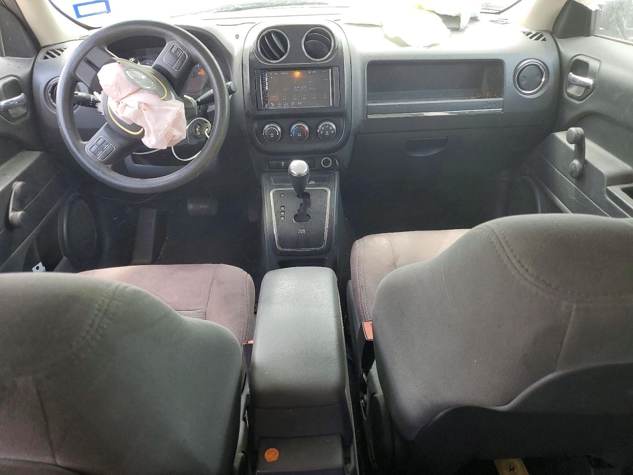 2015 Jeep Patriot Sport White vin: 1C4NJPBA4FD281240