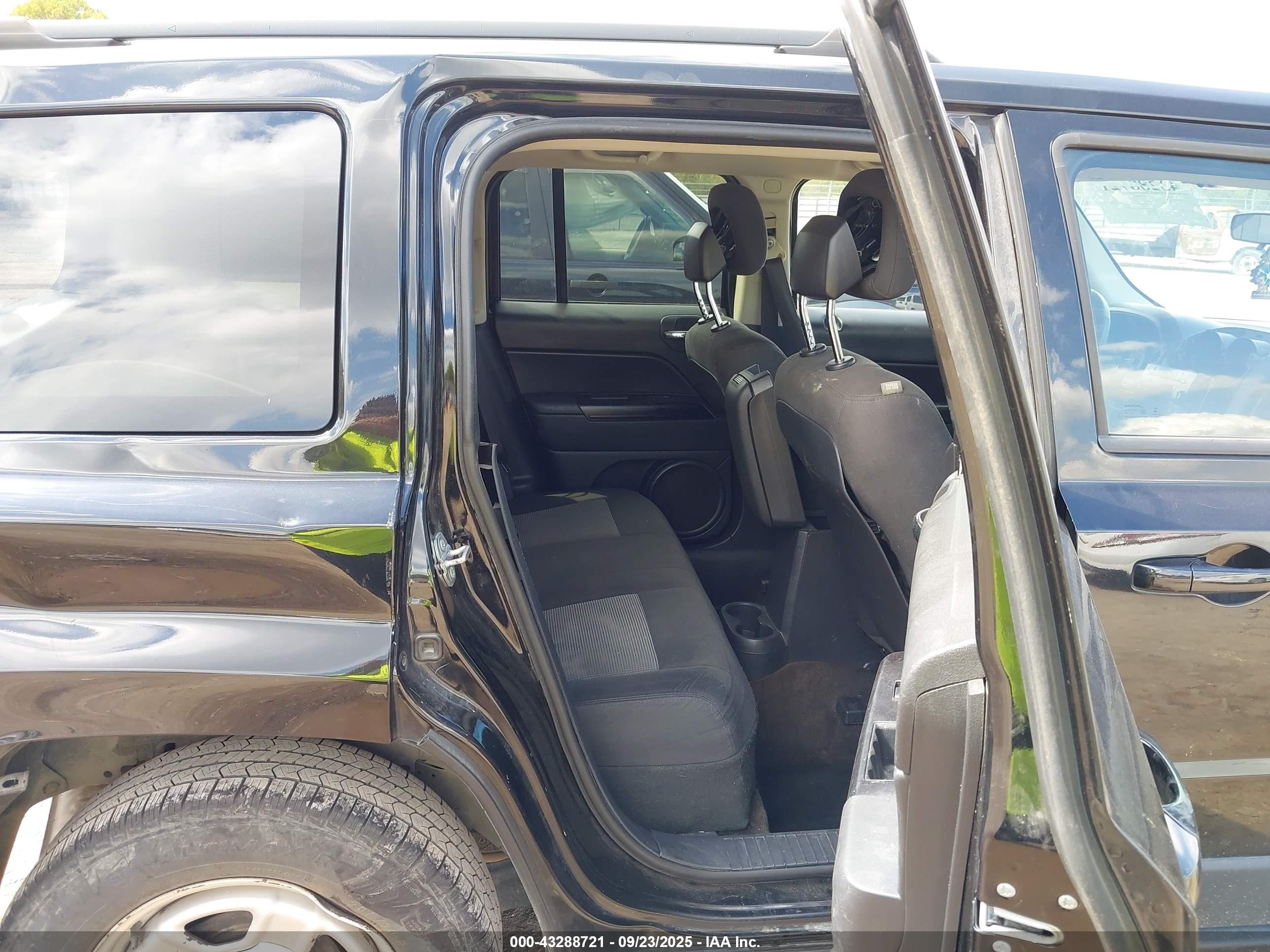 2015 Jeep Patriot Sport Черный vin: 1C4NJPBA4FD317895
