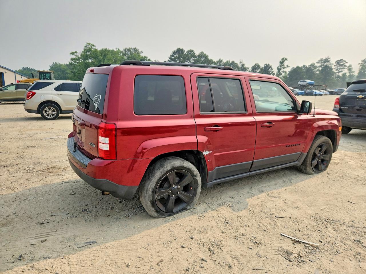 2015 Jeep Patriot Sport Red vin: 1C4NJPBA4FD318738