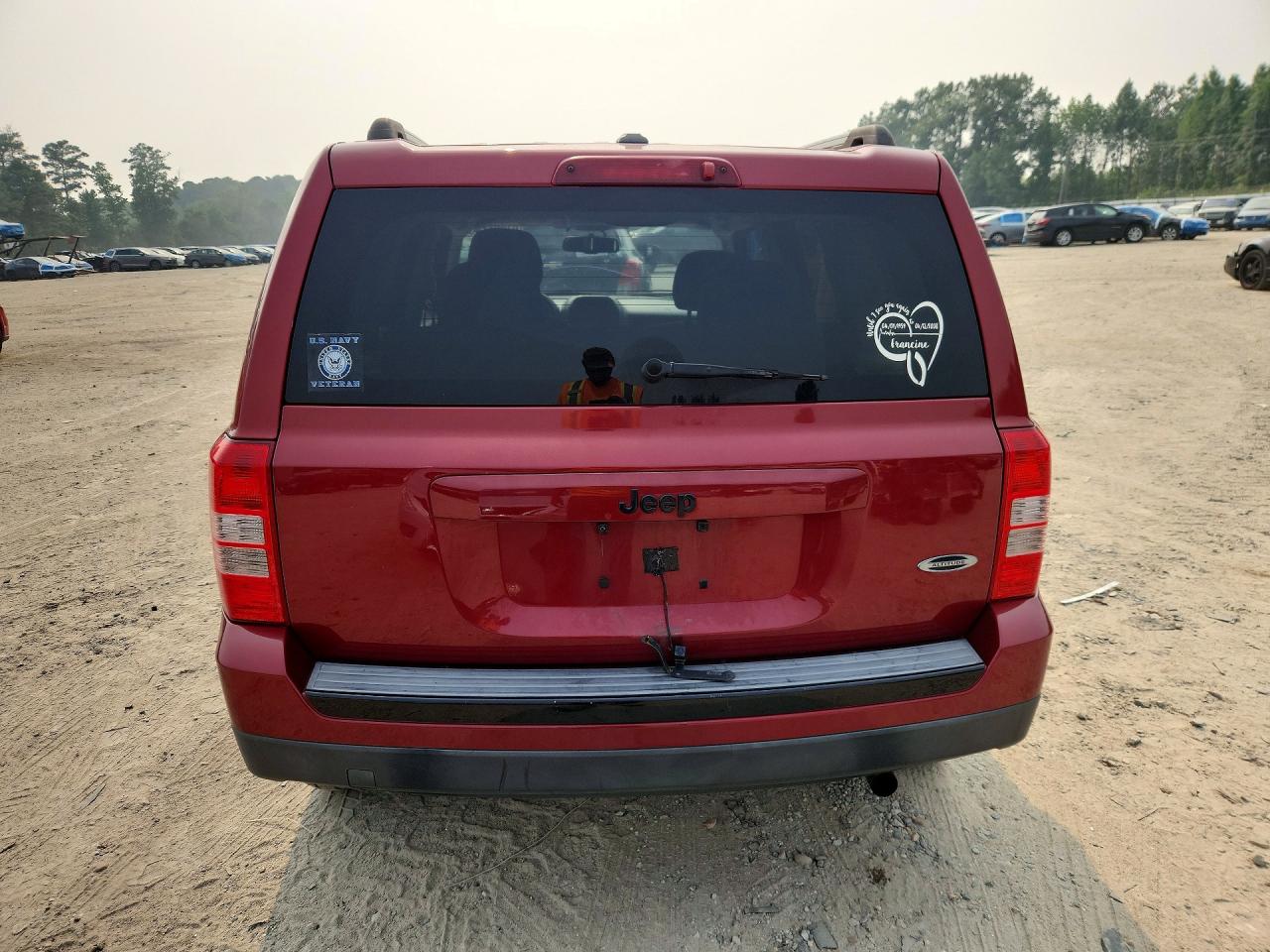 2015 Jeep Patriot Sport Red vin: 1C4NJPBA4FD318738