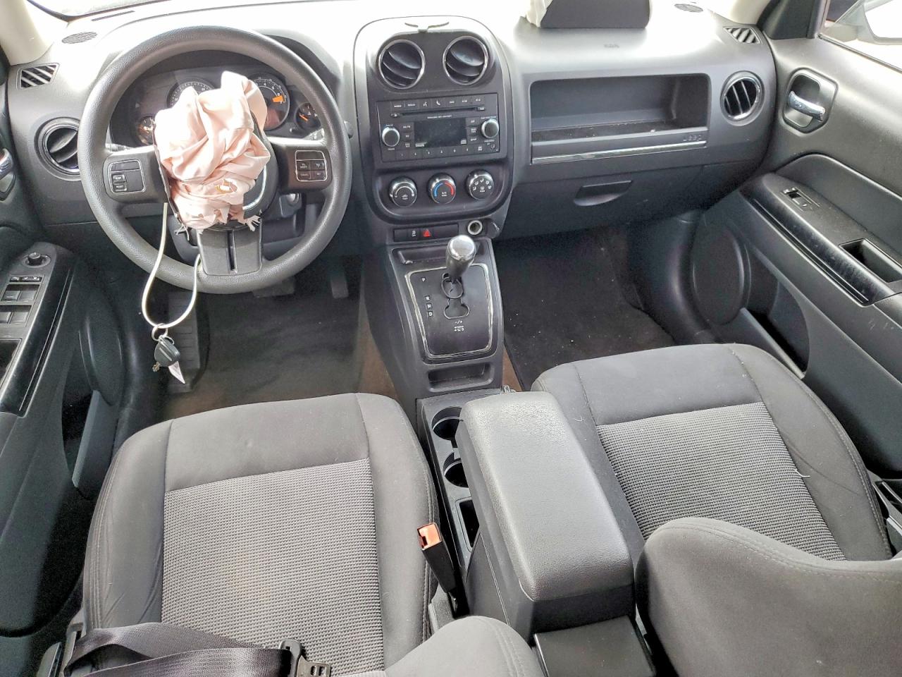 2015 Jeep Patriot Sport White vin: 1C4NJPBA4FD318786