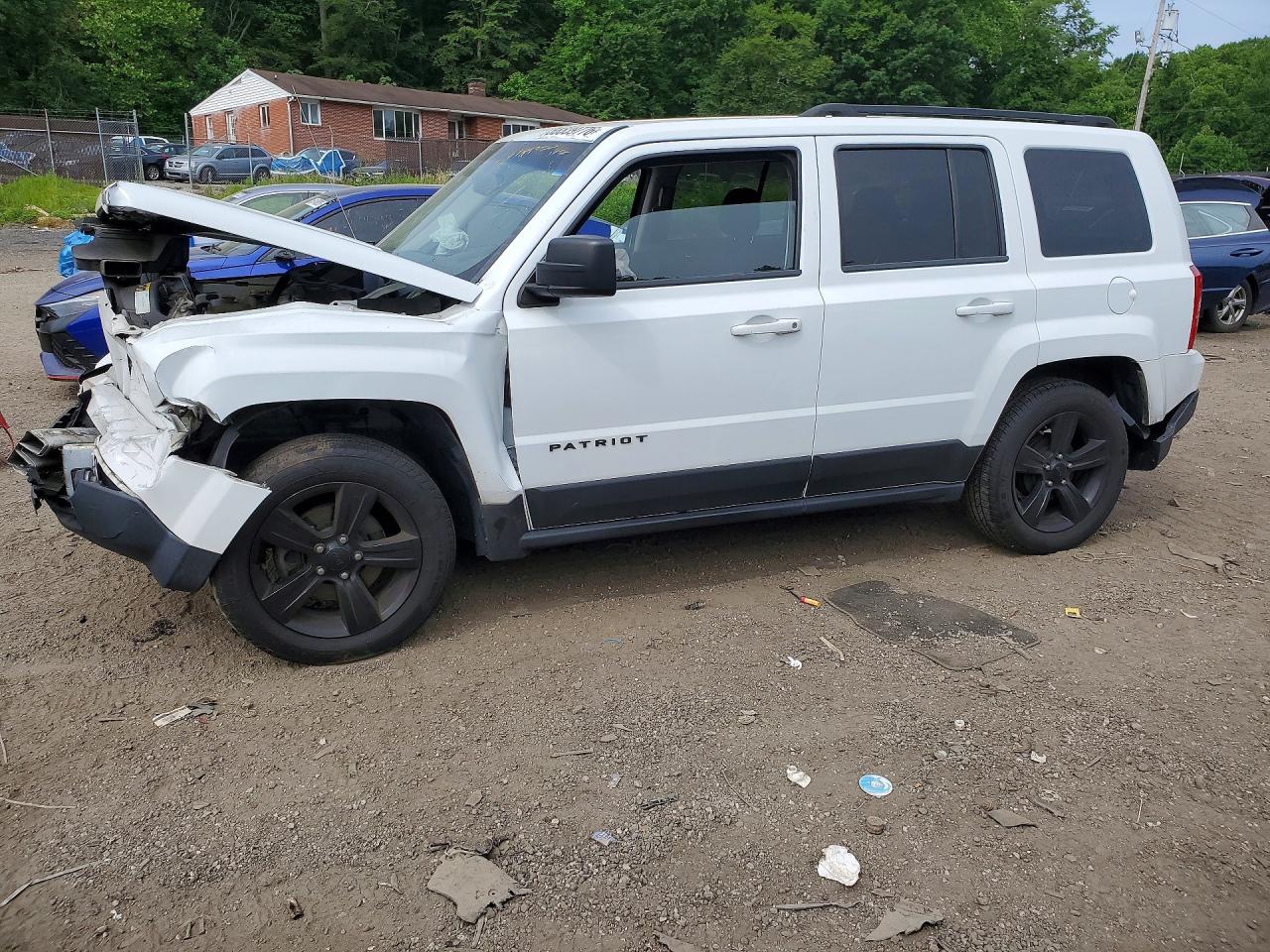 2015 Jeep Patriot Sport Белый vin: 1C4NJPBA4FD318786