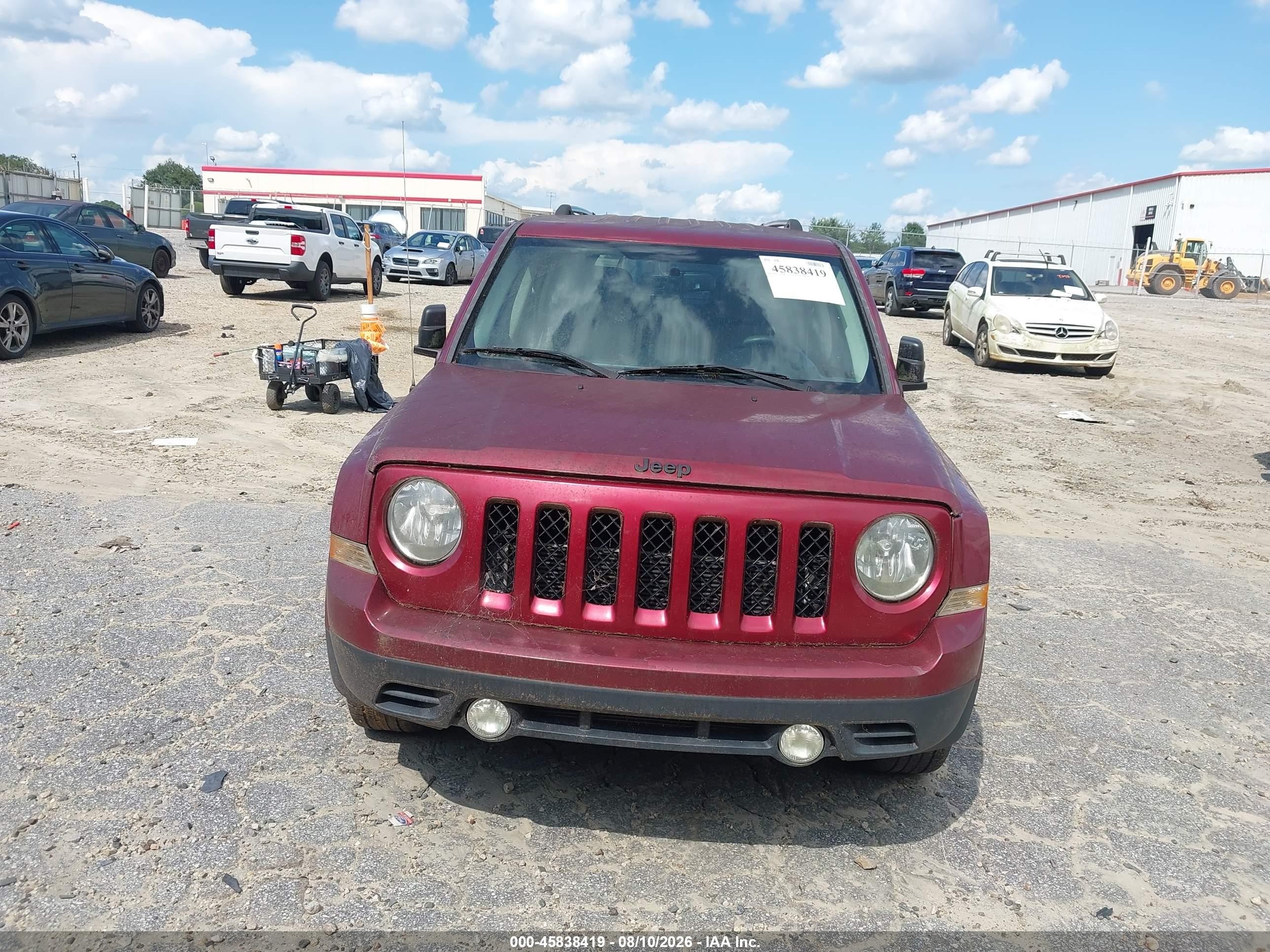 2015 Jeep Patriot Altitude Edition Maroon vin: 1C4NJPBA4FD361606