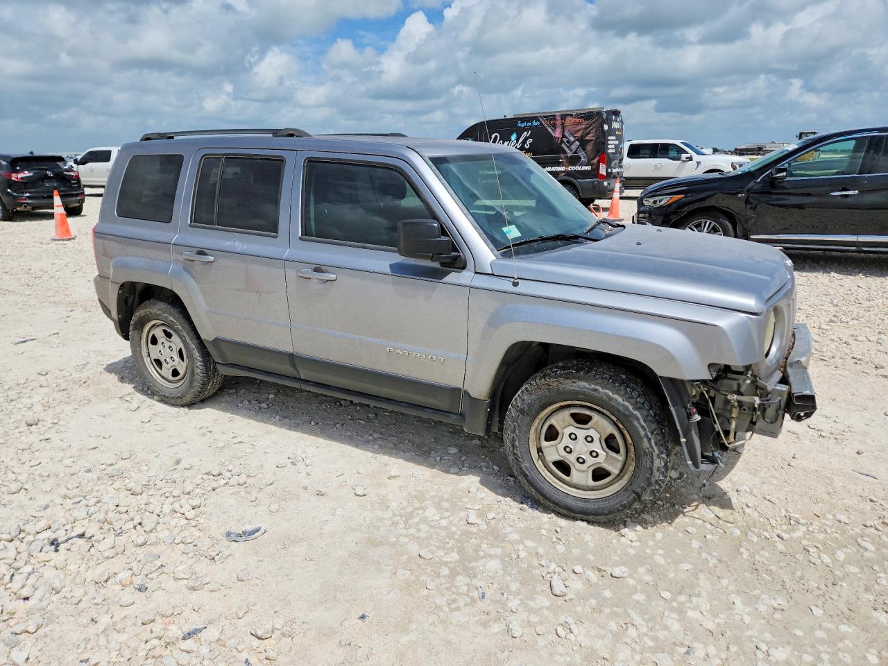 2016 Jeep Patriot Sport Silver vin: 1C4NJPBA4GD524790