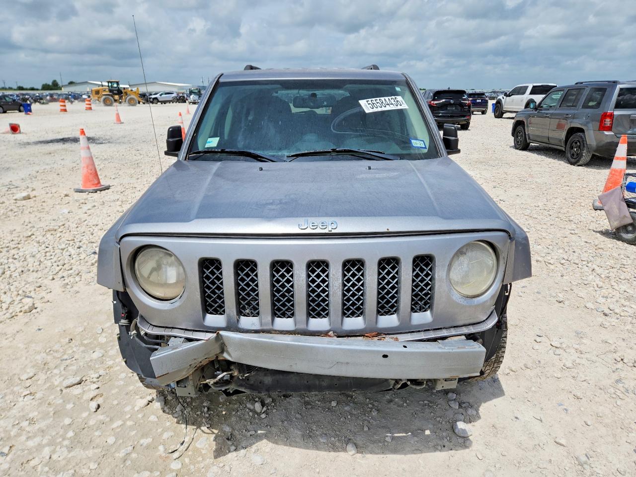 2016 Jeep Patriot Sport Silver vin: 1C4NJPBA4GD524790