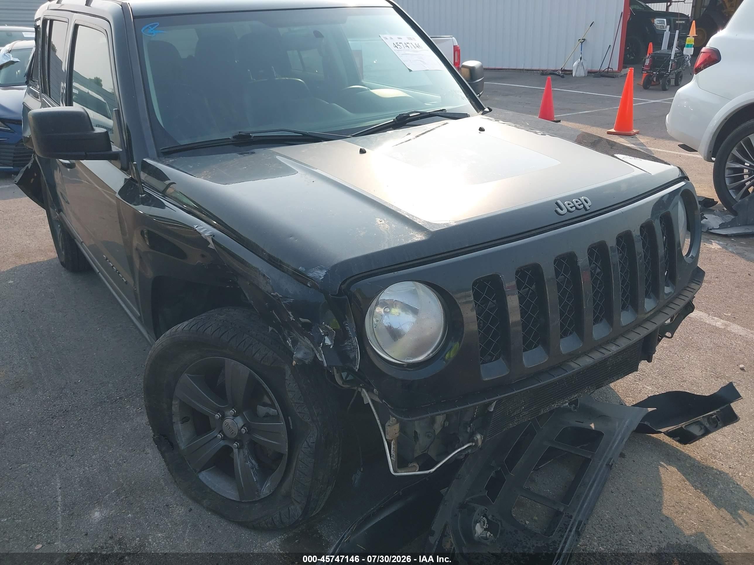 2017 Jeep Patriot Sport Se Black vin: 1C4NJPBA4HD201762