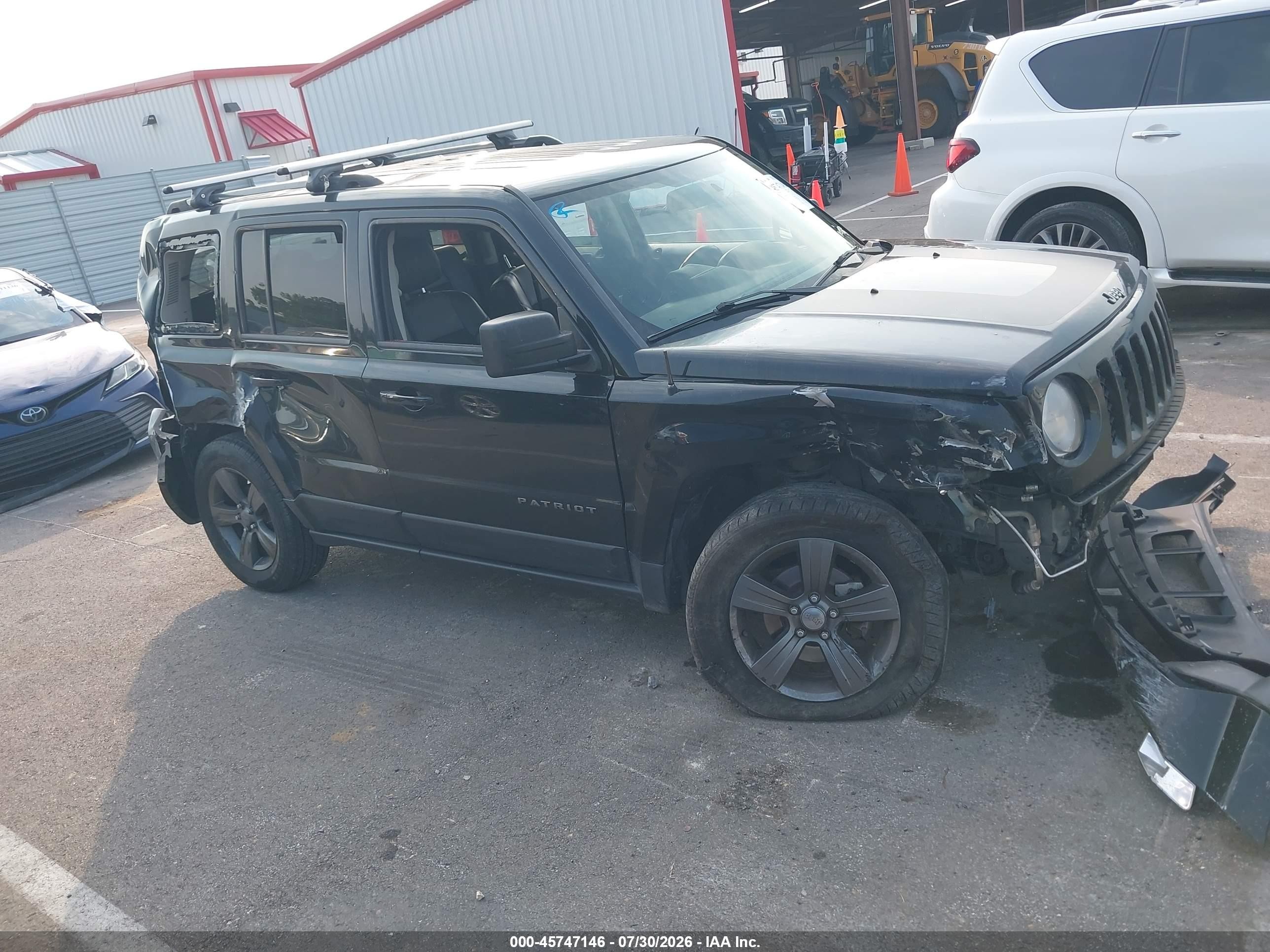 2017 Jeep Patriot Sport Se Black vin: 1C4NJPBA4HD201762
