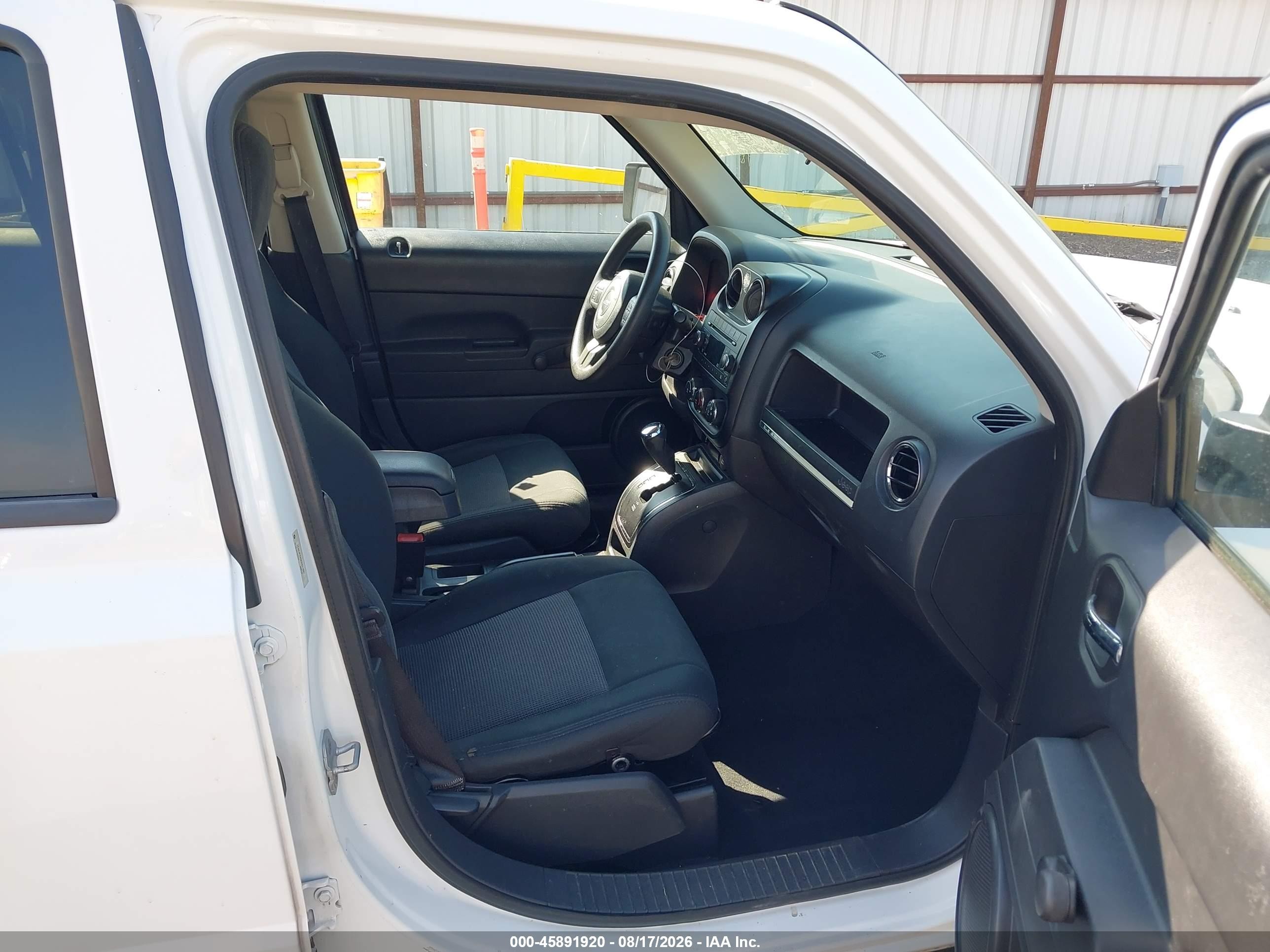 2012 Jeep Patriot Sport Белый vin: 1C4NJPBA5CD511847