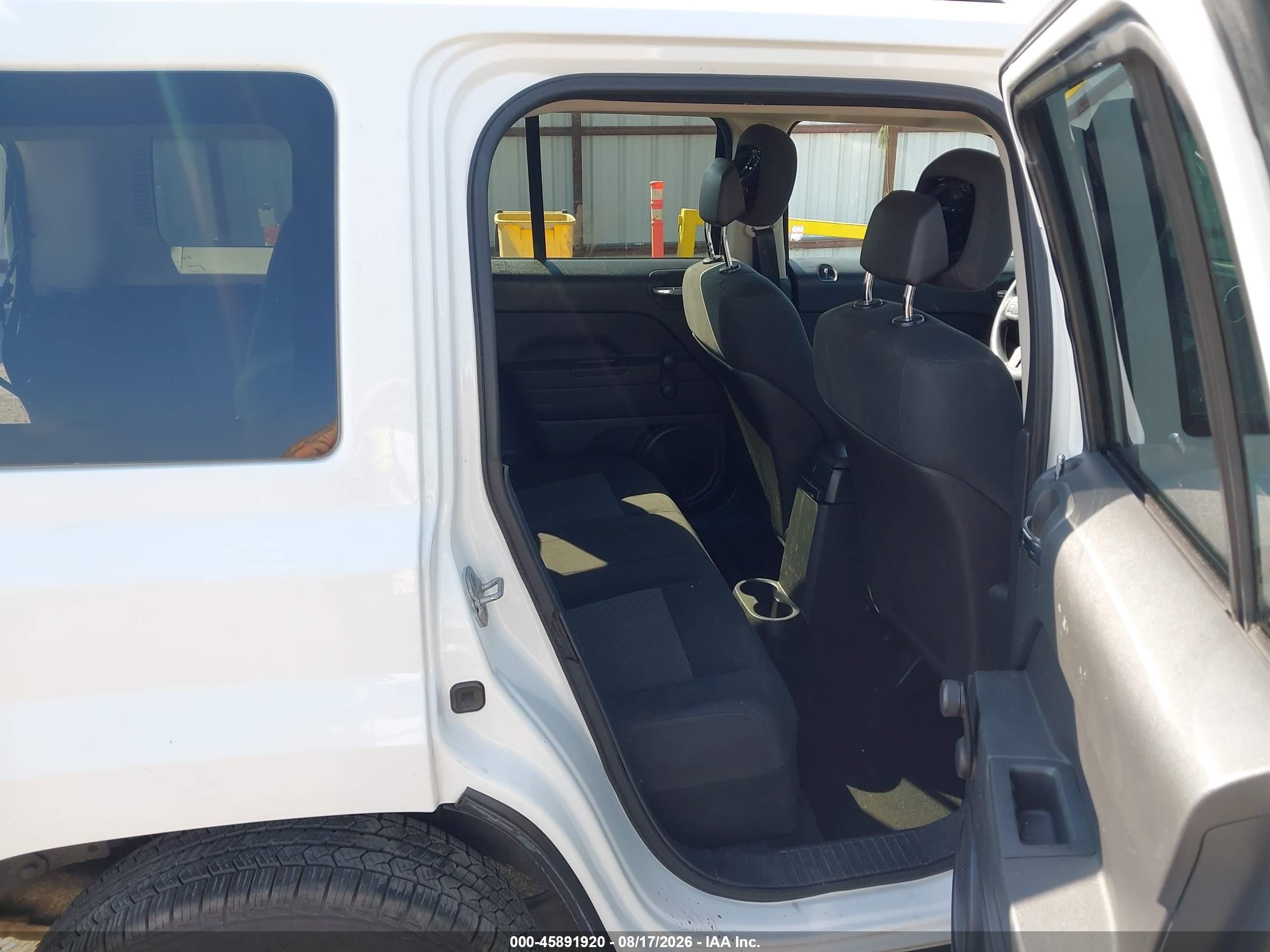 2012 Jeep Patriot Sport Белый vin: 1C4NJPBA5CD511847