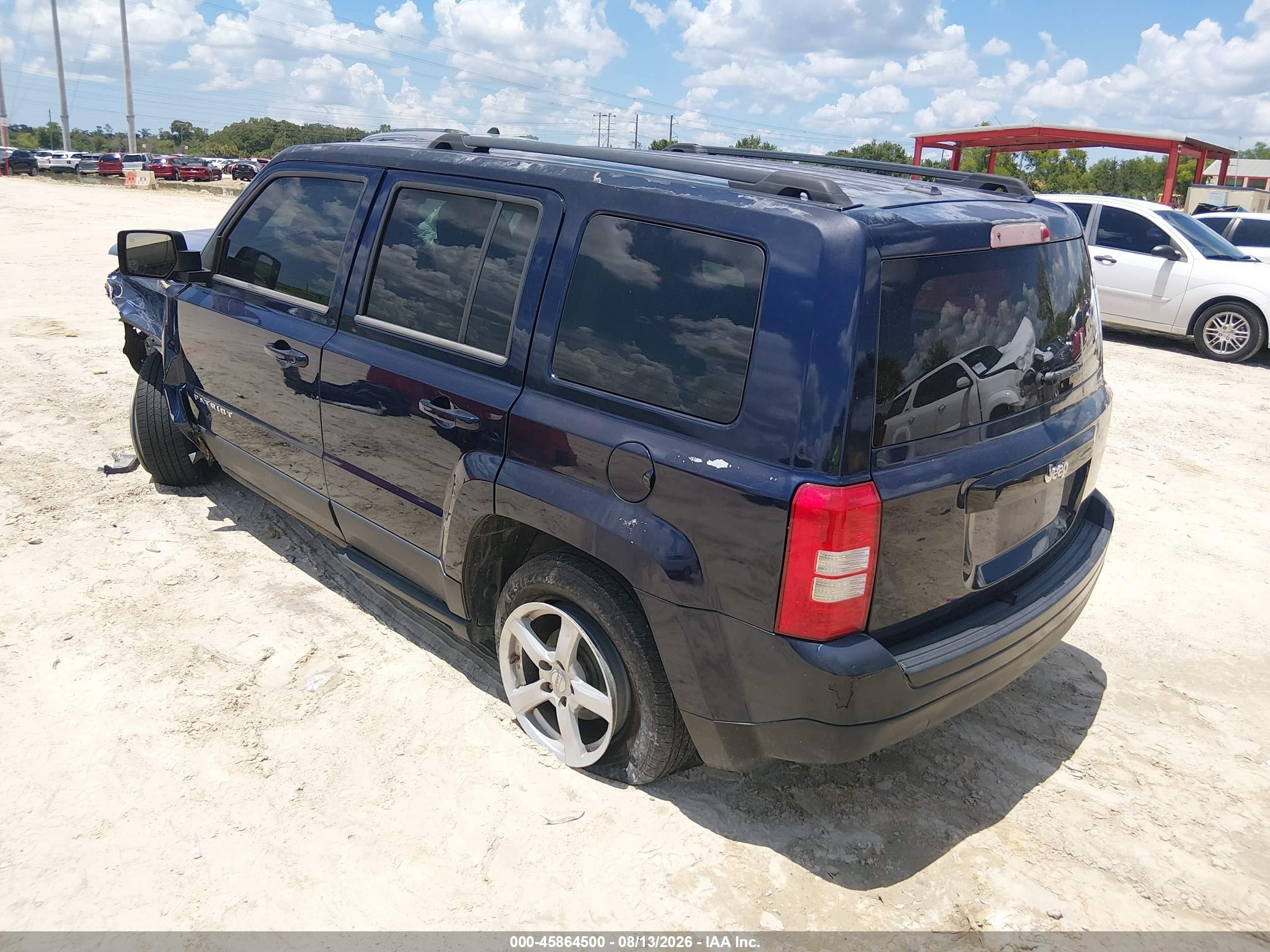 2012 Jeep Patriot Sport Blue vin: 1C4NJPBA5CD684011