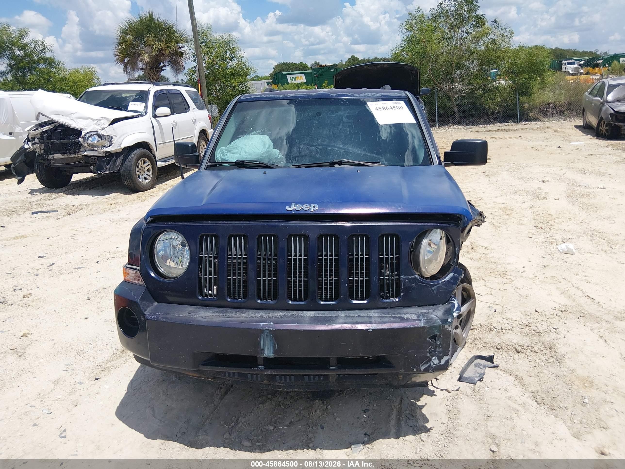 2012 Jeep Patriot Sport Blue vin: 1C4NJPBA5CD684011