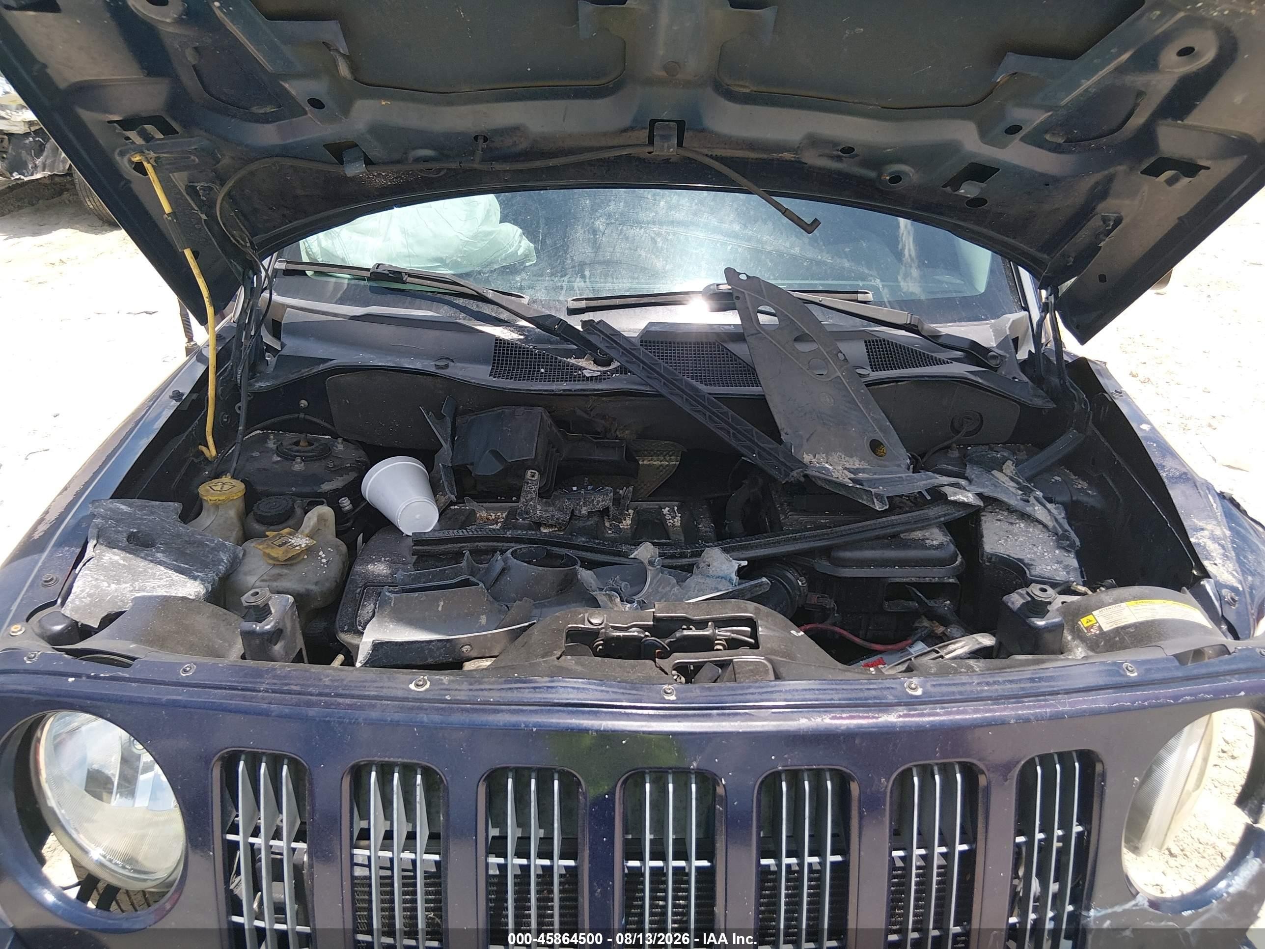 2012 Jeep Patriot Sport Blue vin: 1C4NJPBA5CD684011