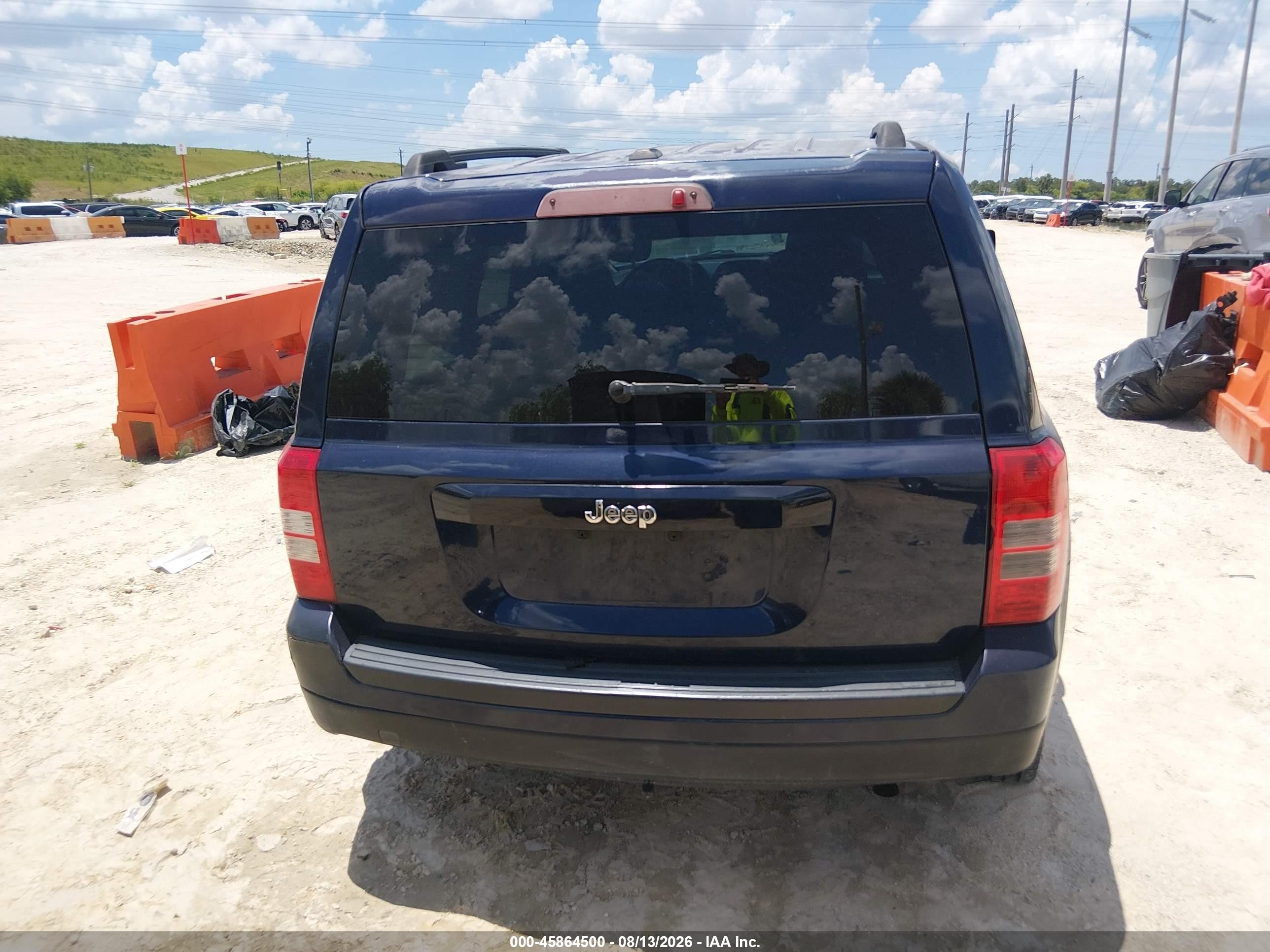 2012 Jeep Patriot Sport Blue vin: 1C4NJPBA5CD684011