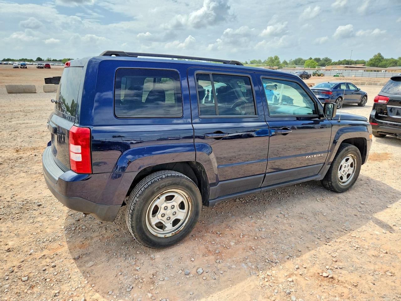 2013 Jeep Patriot Sport Синий vin: 1C4NJPBA5DD210951