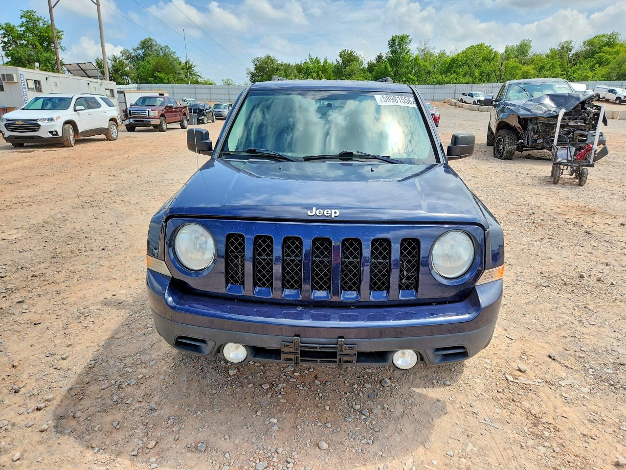2013 Jeep Patriot Sport Синий vin: 1C4NJPBA5DD210951