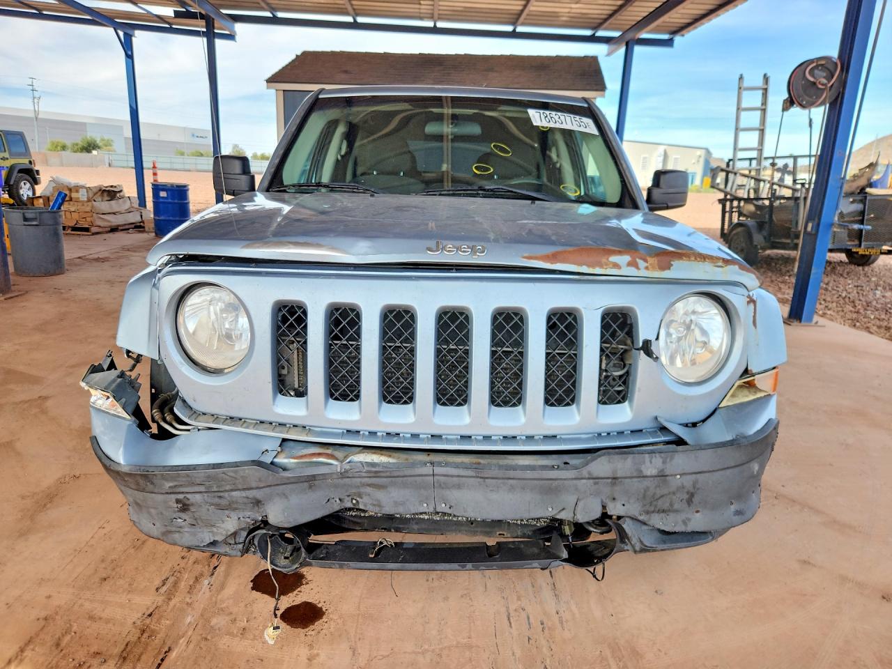 2013 Jeep Patriot Sport Blue vin: 1C4NJPBA5DD246851