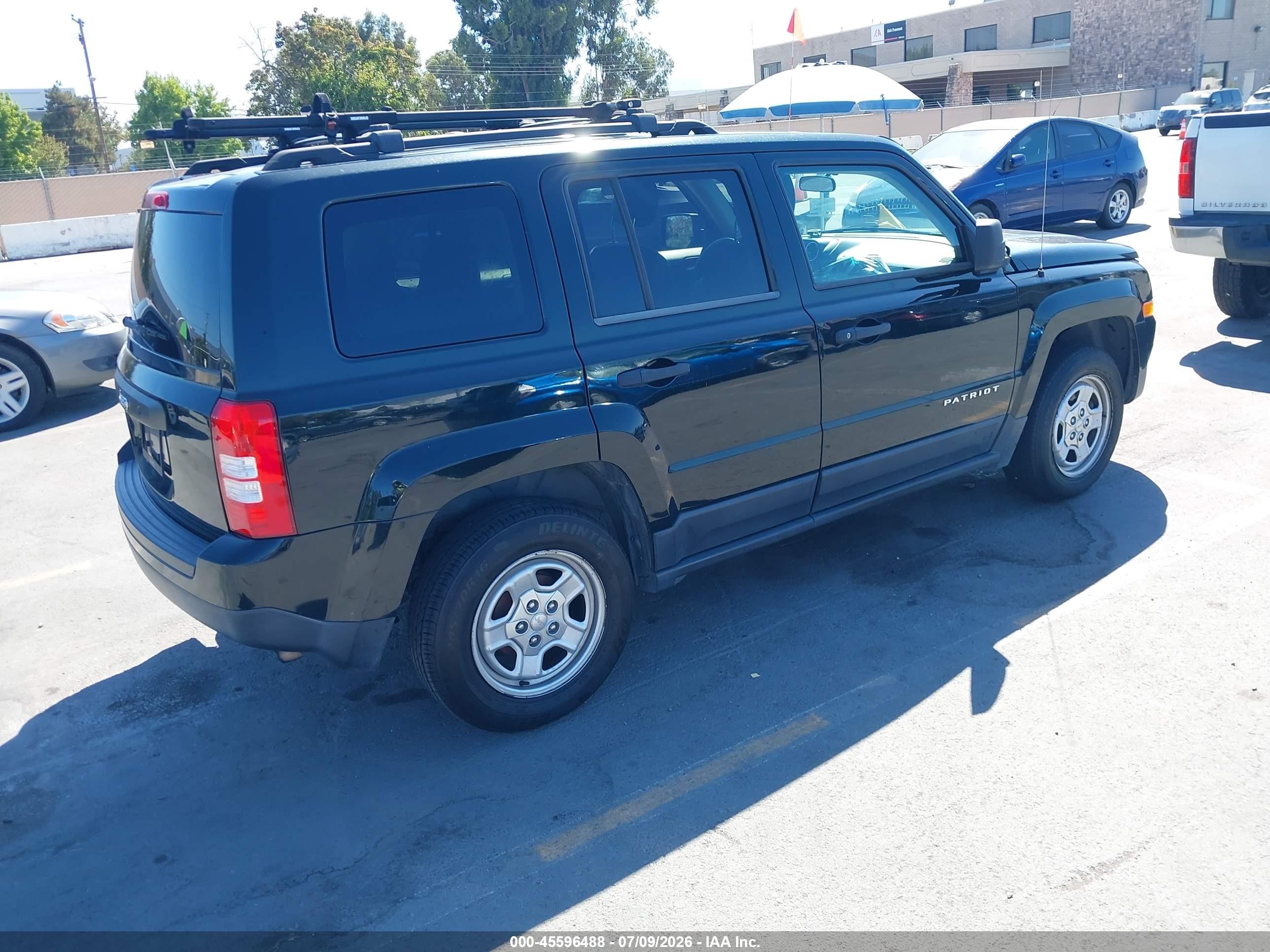 2013 Jeep Patriot Sport Green vin: 1C4NJPBA5DD254464