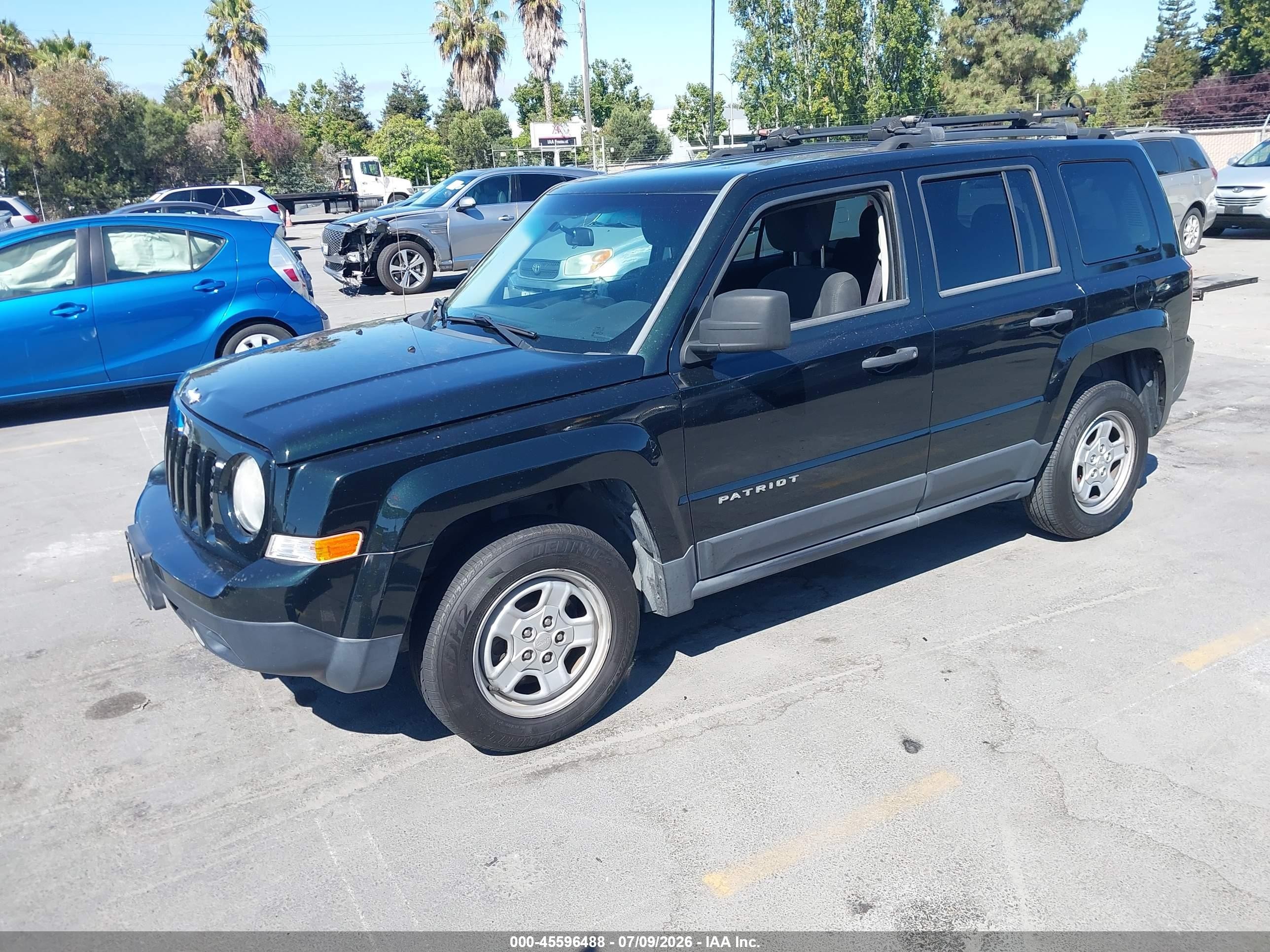 2013 Jeep Patriot Sport Green vin: 1C4NJPBA5DD254464