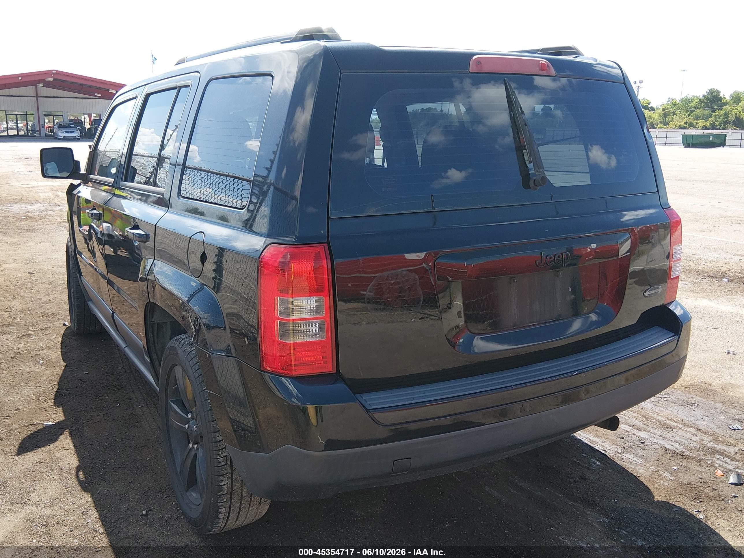 2014 Jeep Patriot Altitude Black vin: 1C4NJPBA5ED674307