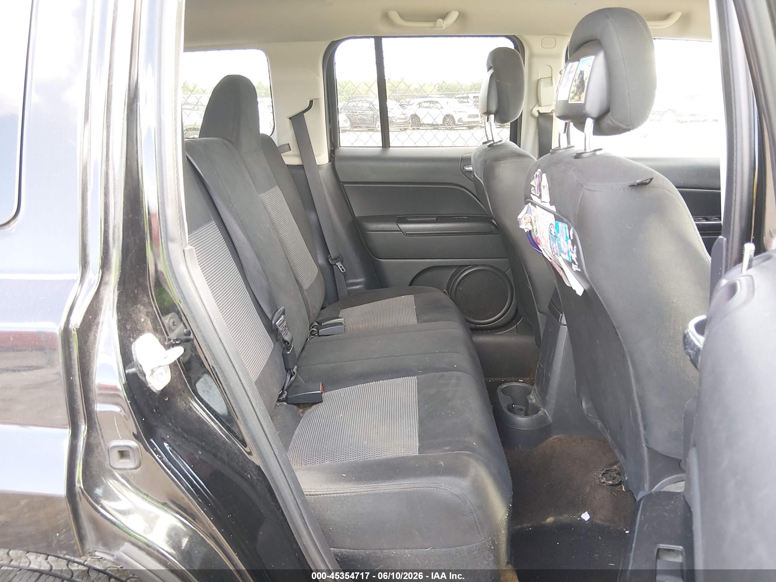 2014 Jeep Patriot Altitude Black vin: 1C4NJPBA5ED674307