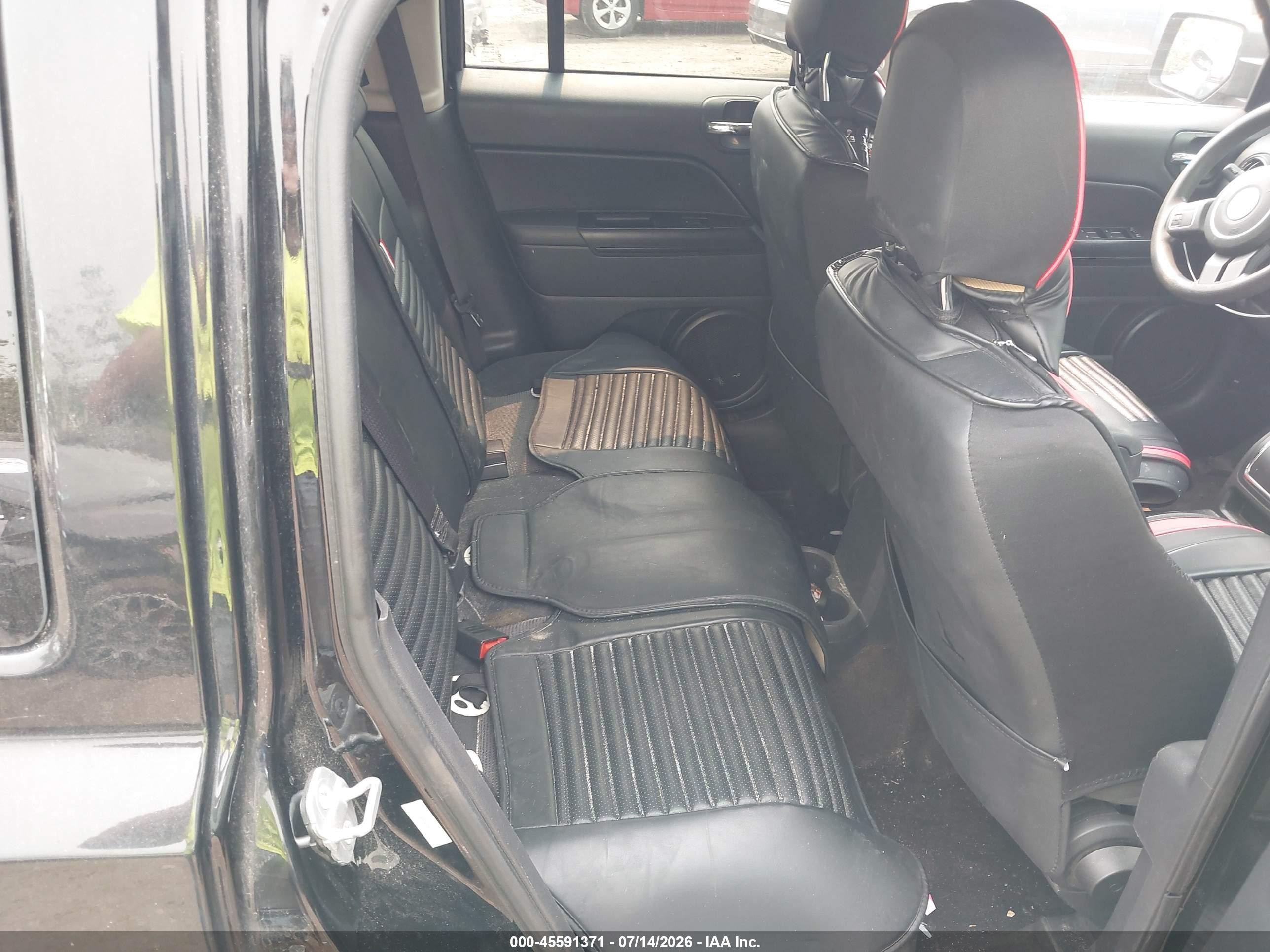 2014 Jeep Patriot Altitude Black vin: 1C4NJPBA5ED705409