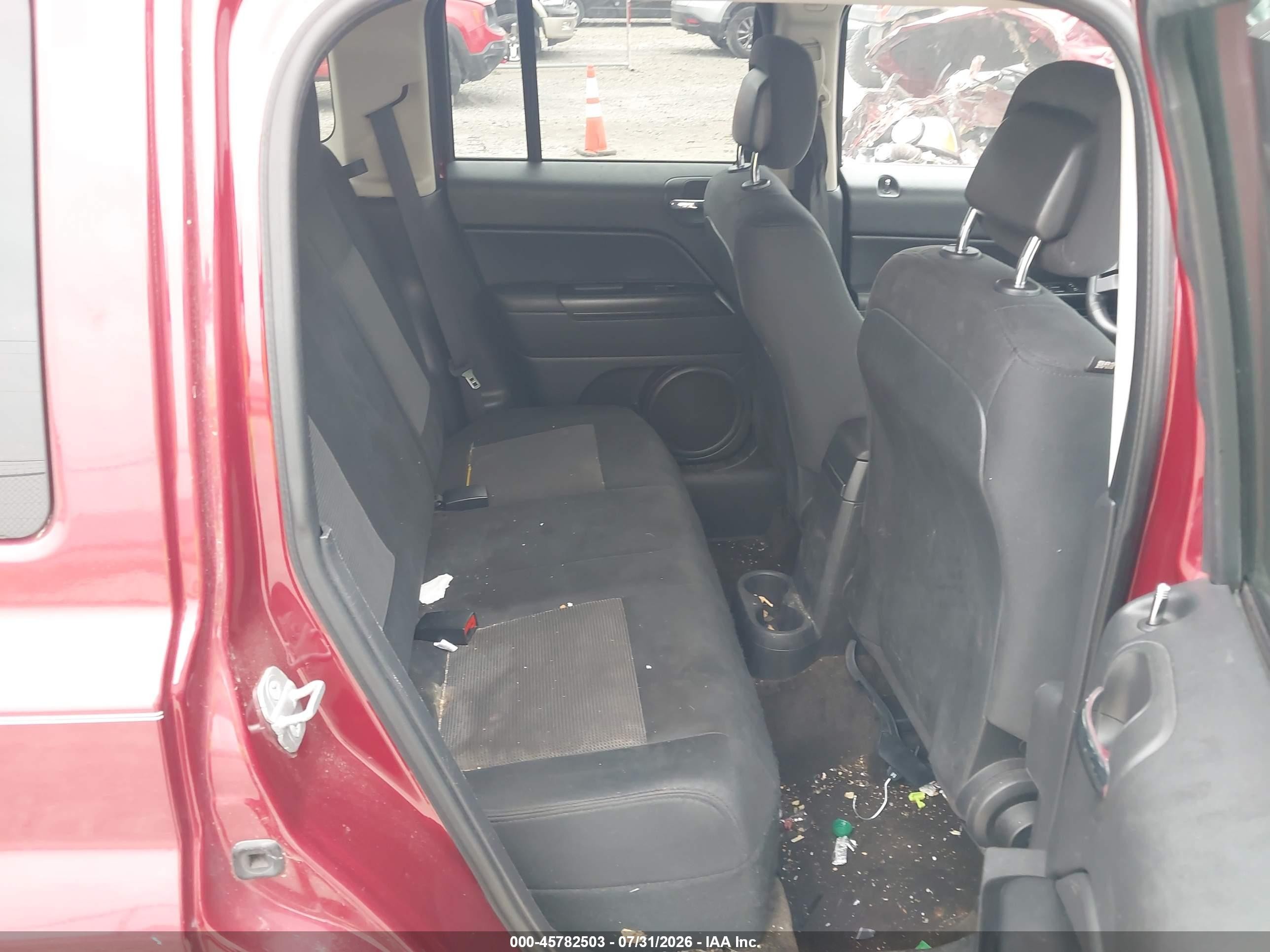 2014 Jeep Patriot Altitude Maroon vin: 1C4NJPBA5ED717897
