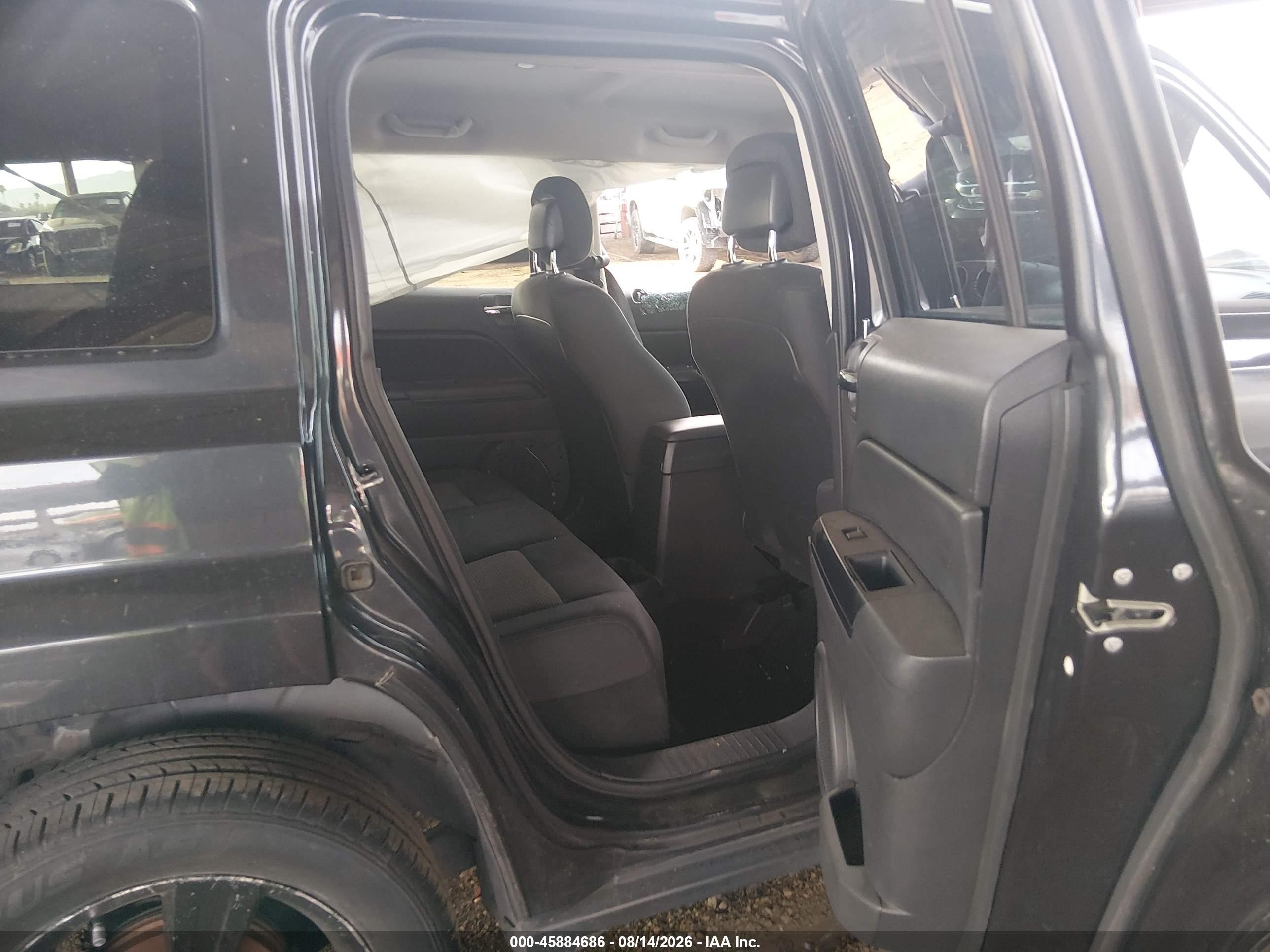2014 Jeep Patriot Altitude Black vin: 1C4NJPBA5ED813786