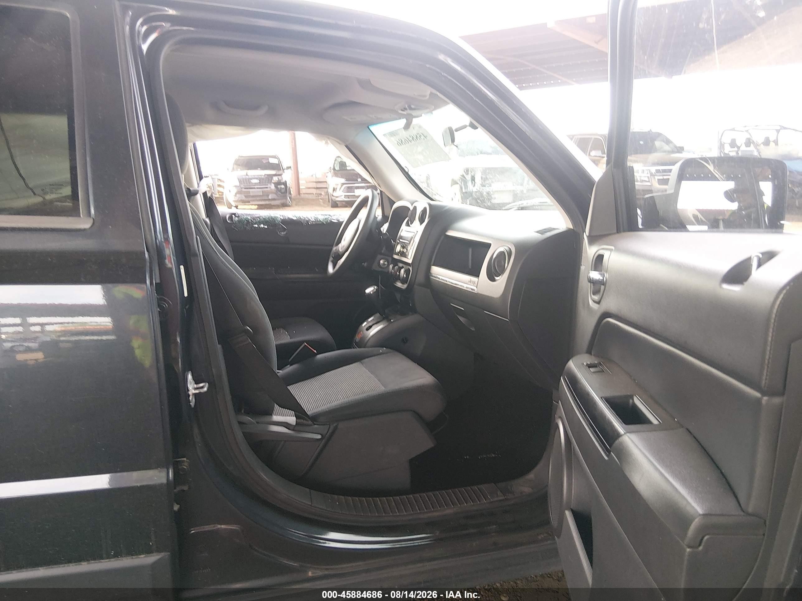 2014 Jeep Patriot Altitude Black vin: 1C4NJPBA5ED813786