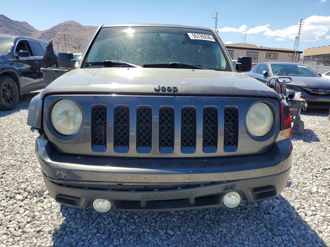 2014 Jeep Patriot Sport Серый vin: 1C4NJPBA5ED848229