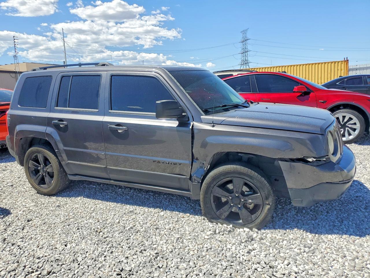 2014 Jeep Patriot Sport Серый vin: 1C4NJPBA5ED848229
