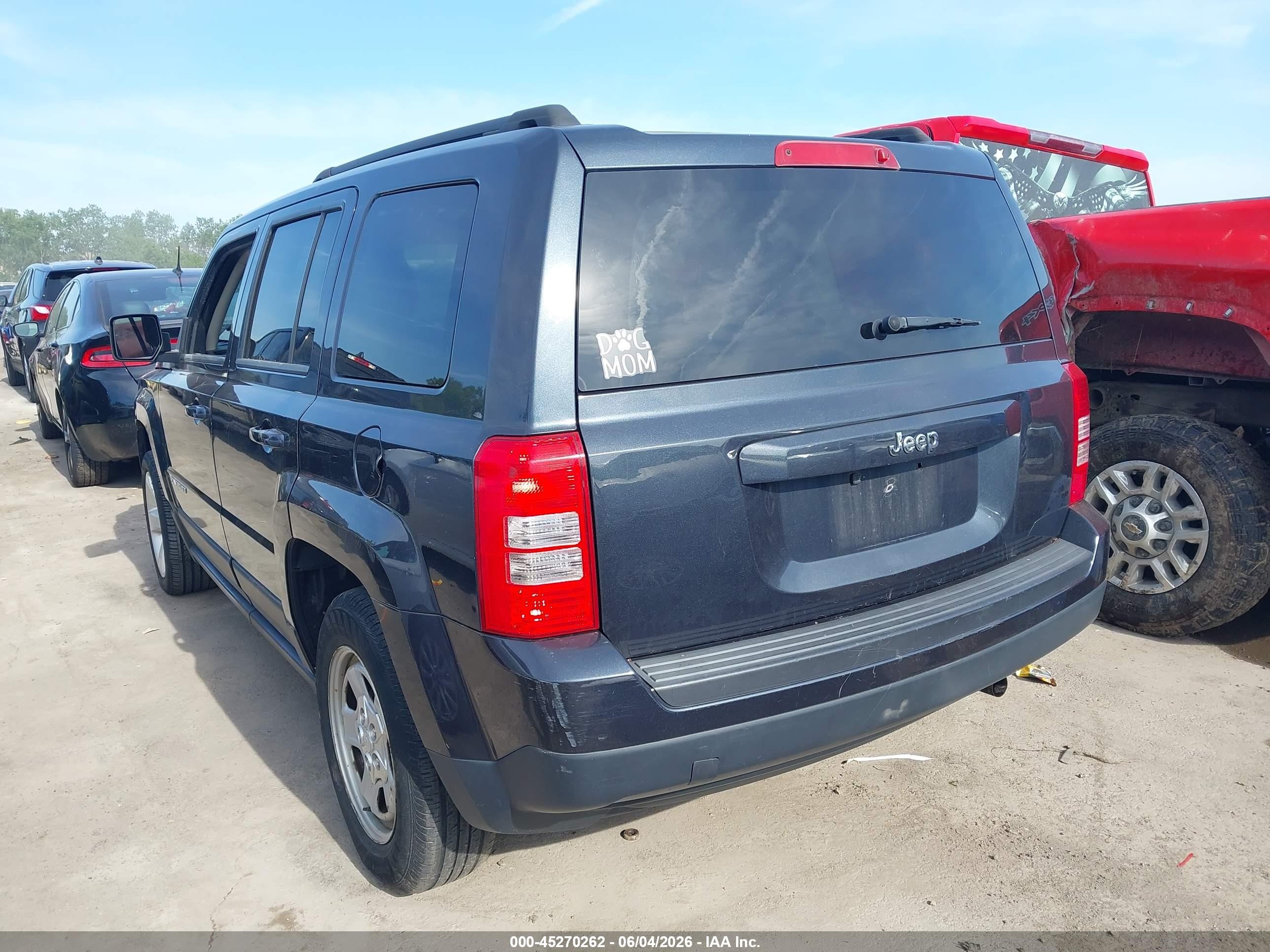 2015 Jeep Patriot Sport Black vin: 1C4NJPBA5FD247047