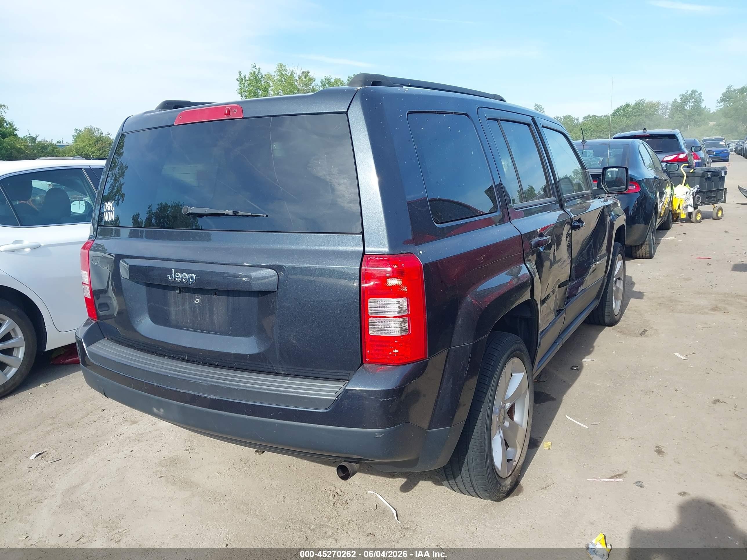2015 Jeep Patriot Sport Black vin: 1C4NJPBA5FD247047